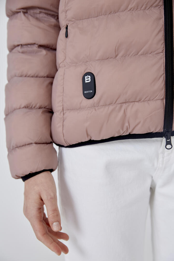 Chaqueta HEAT/02 | Powder Rose