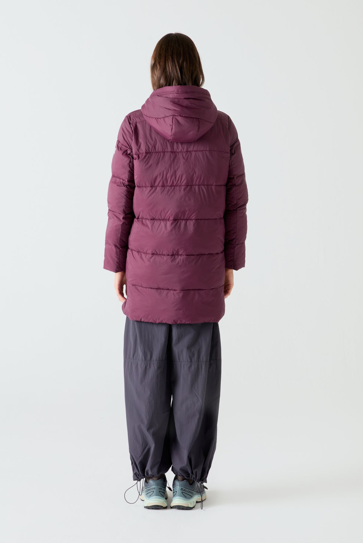 Abrigo HEAT/04 | Aubergine