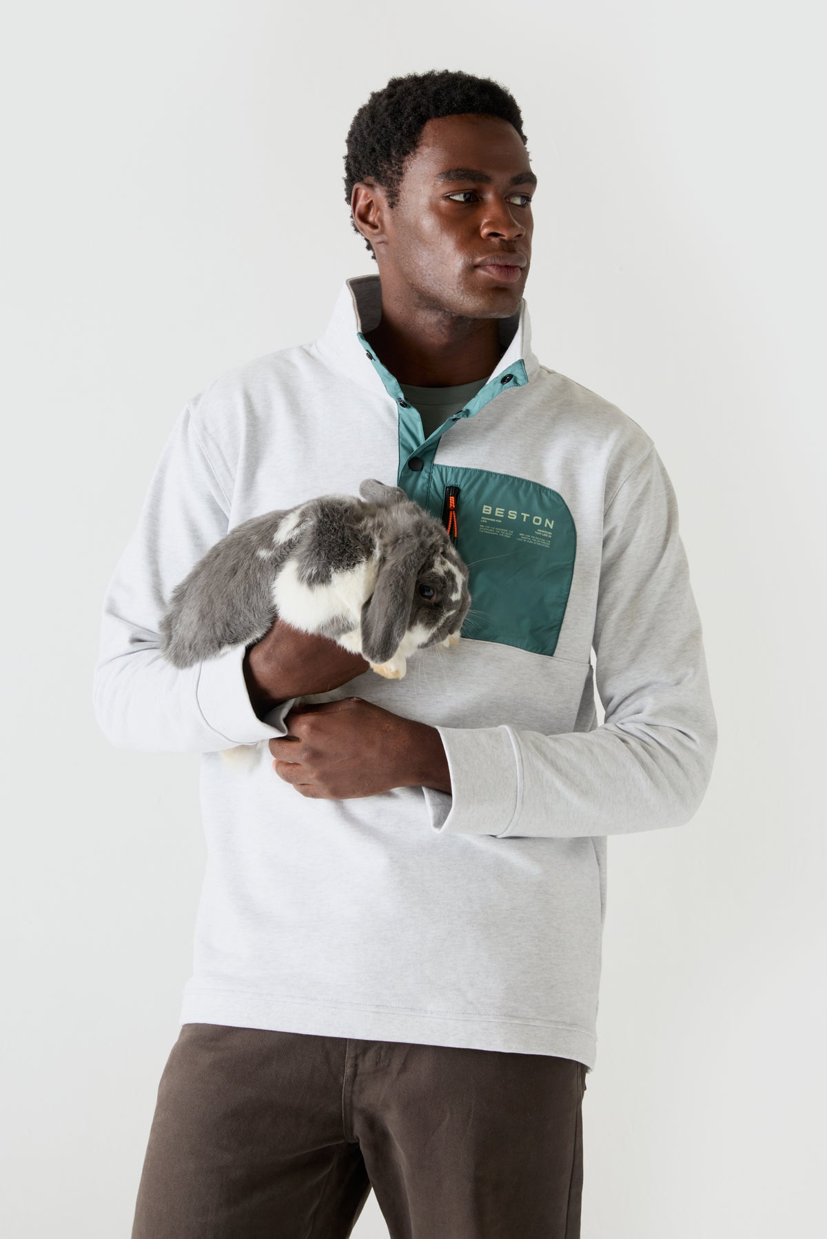 Sudadera Kodiak | Heather Grey