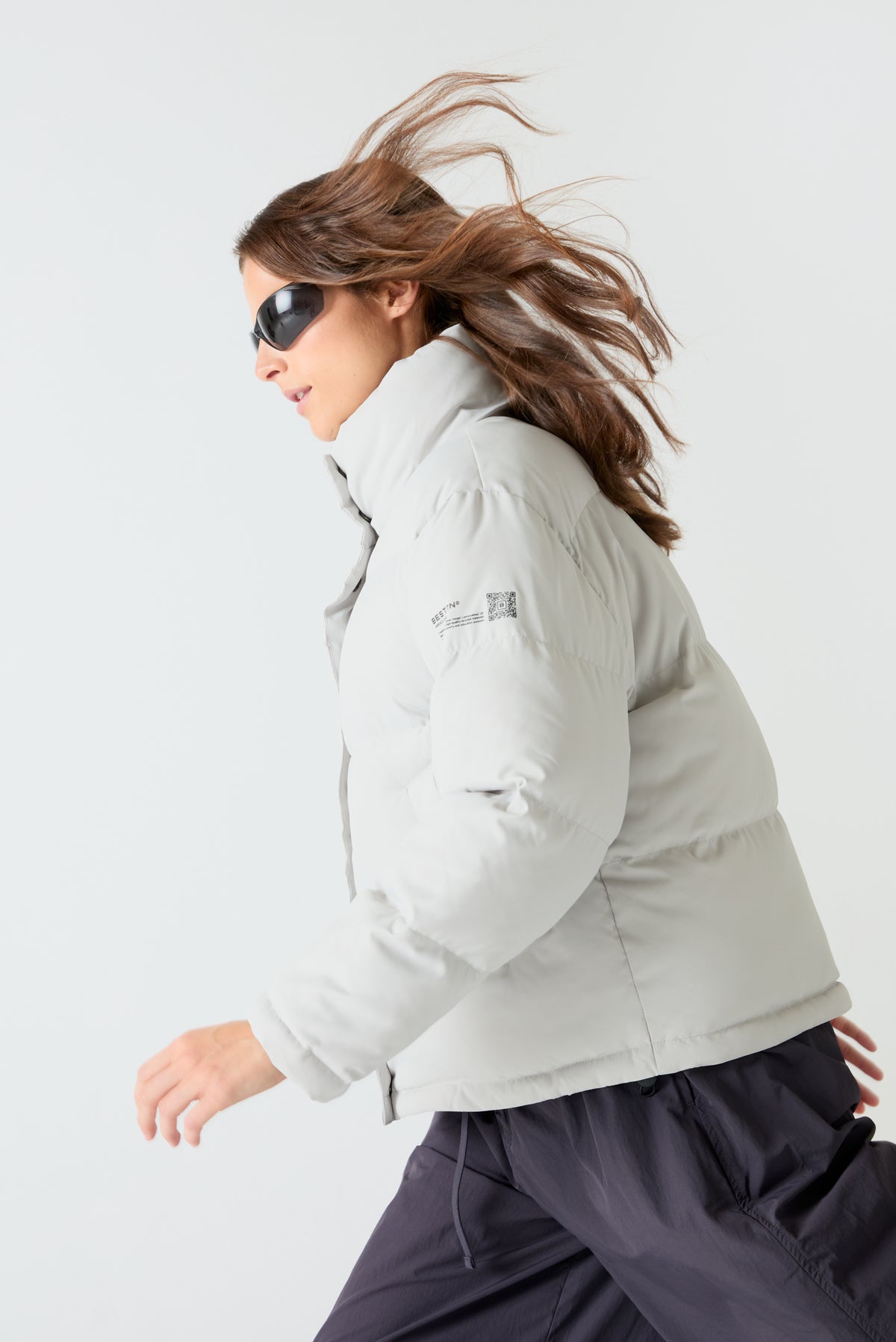 Abrigo HEAT/42 | Pearl Grey