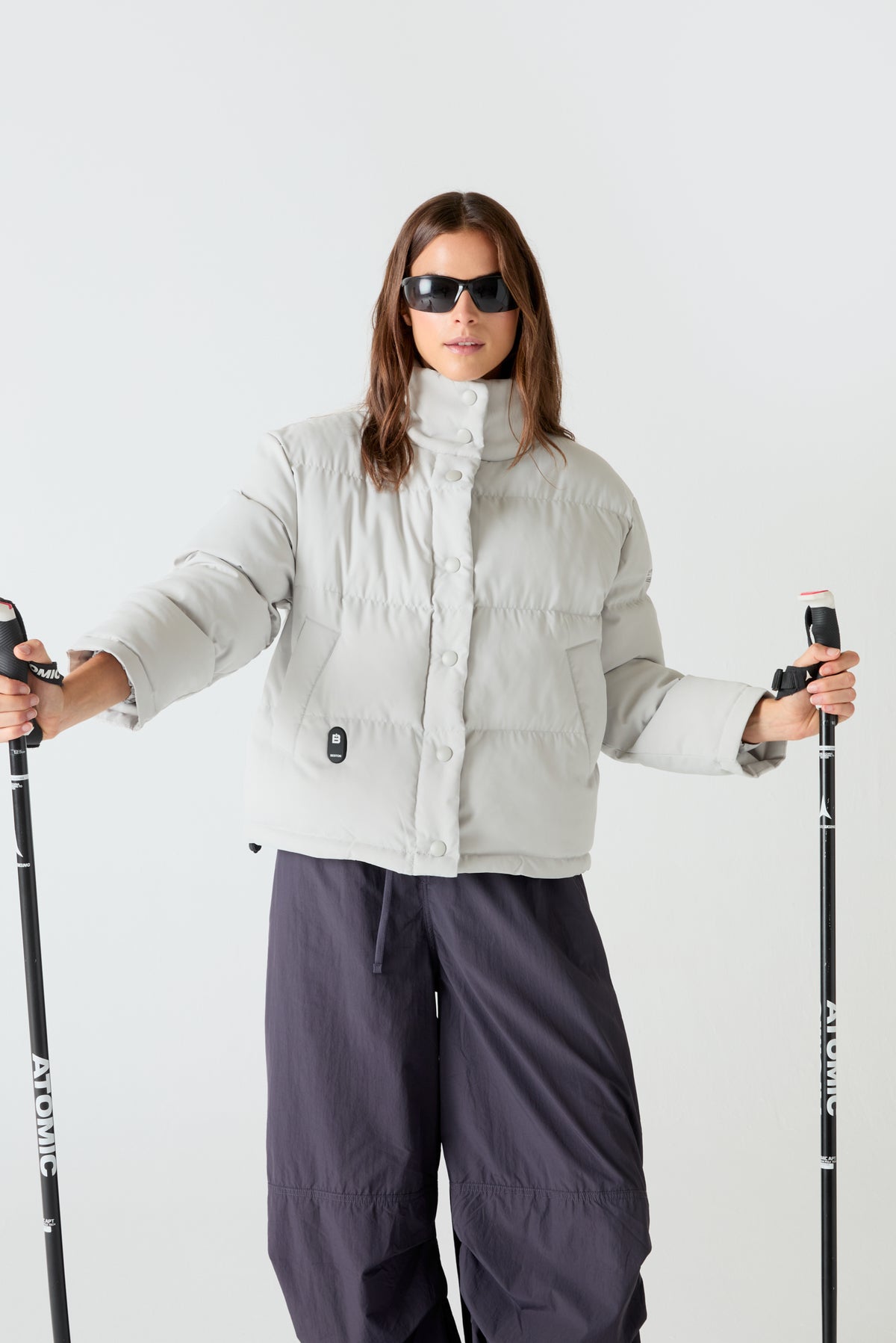 Abrigo HEAT/42 | Pearl Grey