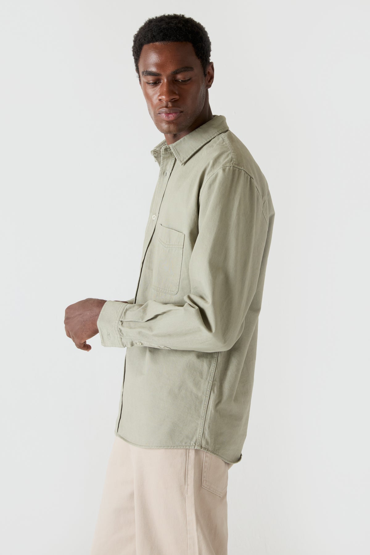 Camisa Quarry | Dusty Green