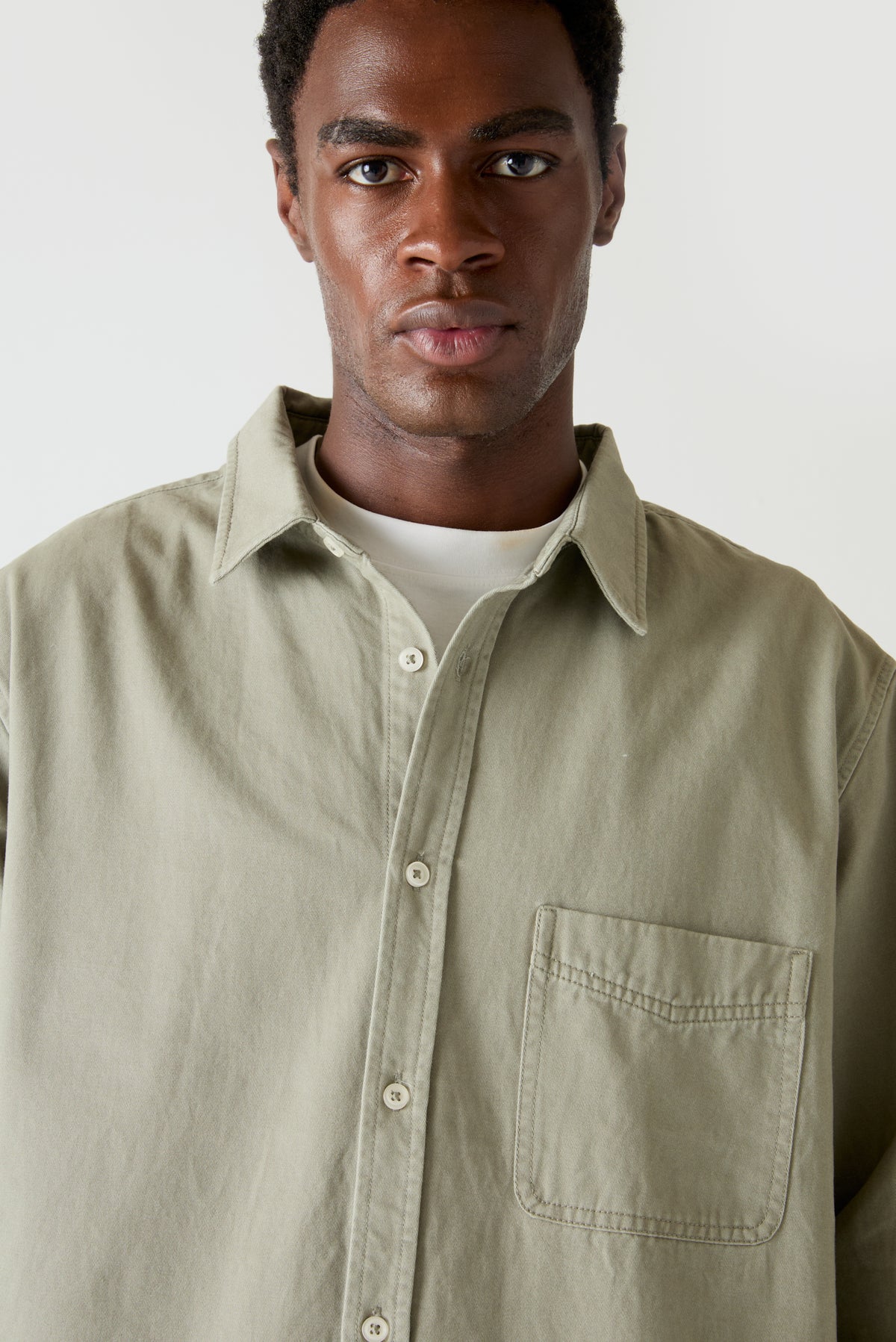 Camisa Quarry | Dusty Green