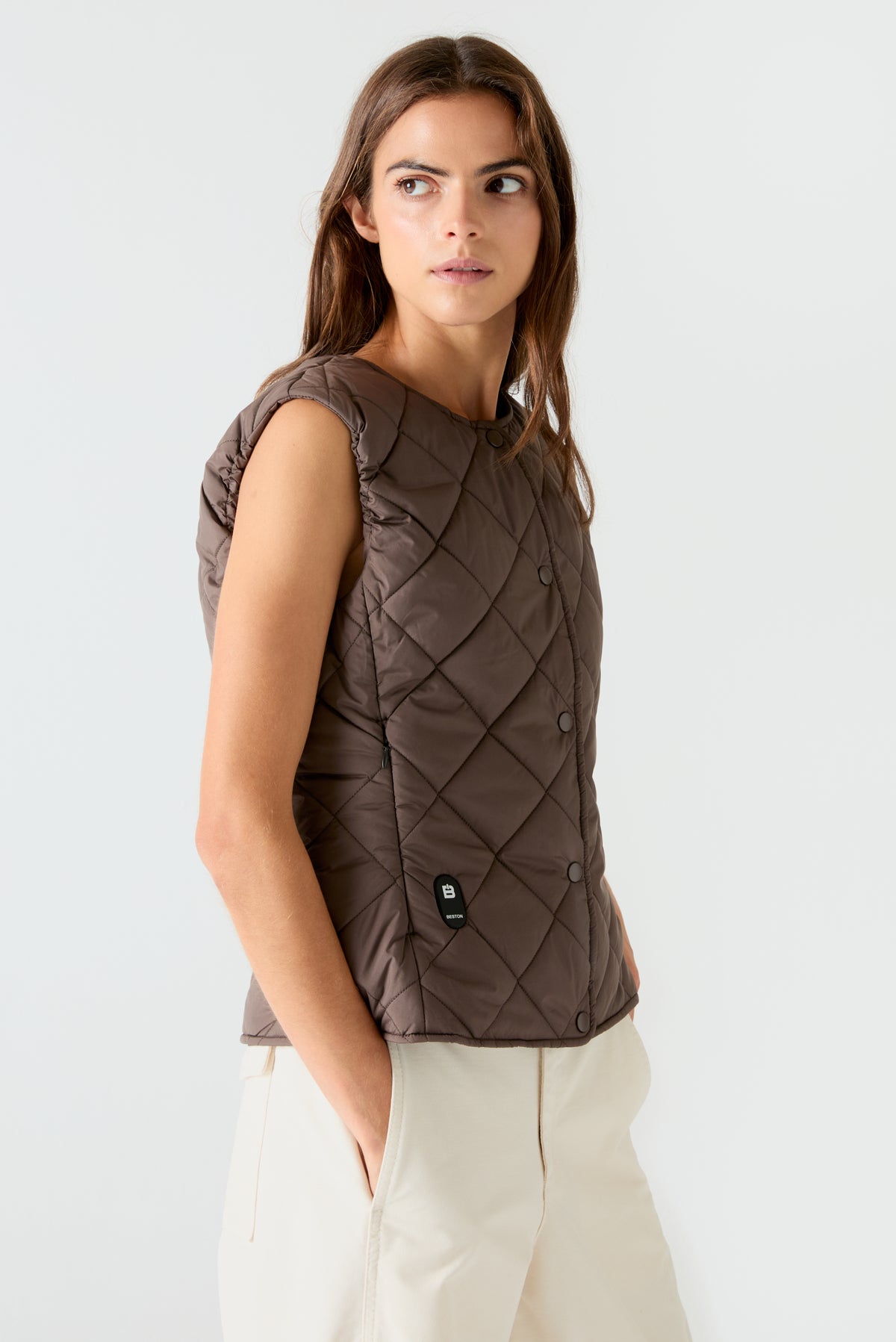 Chaleco HEAT/32 | Coffee Brown