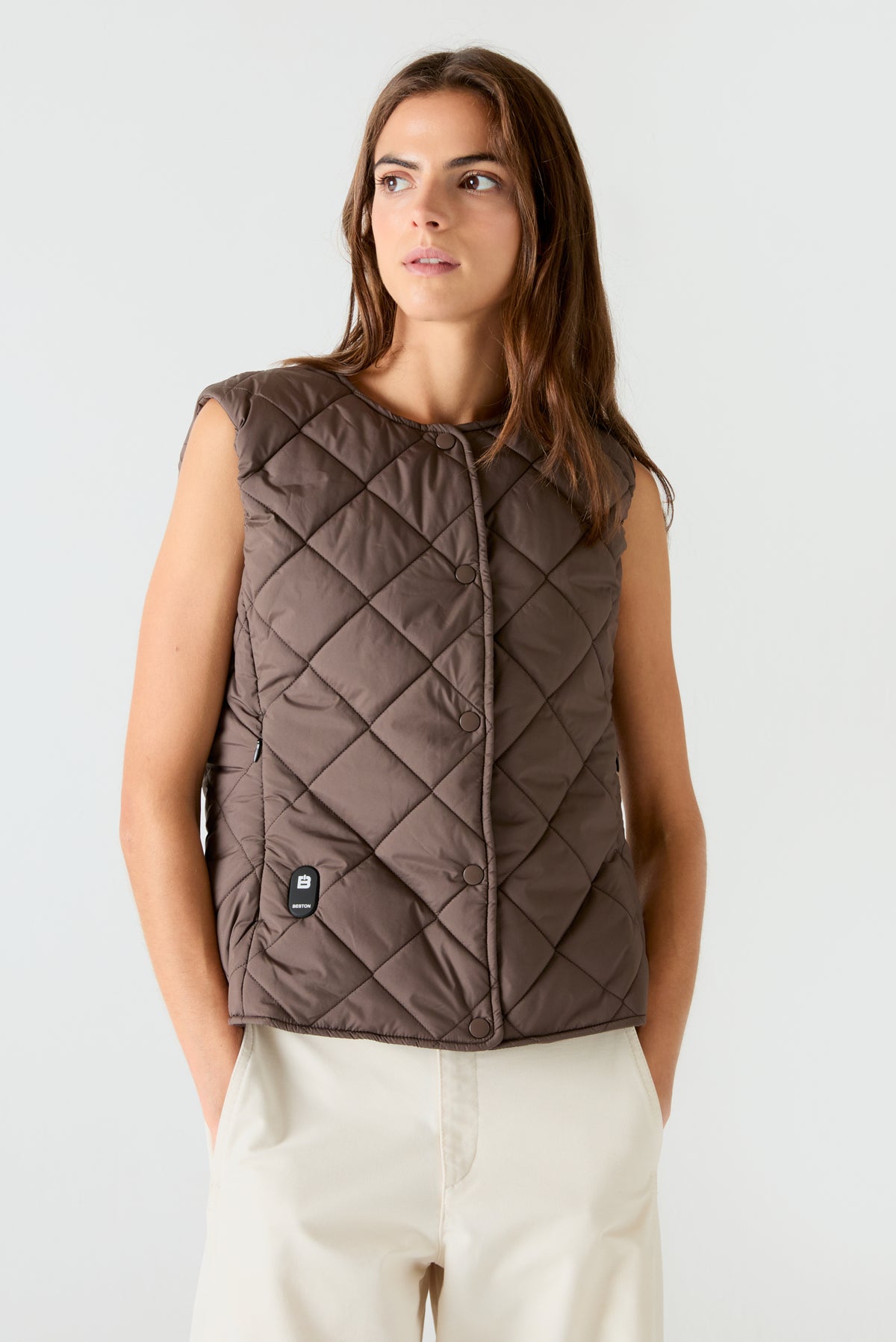 Chaleco HEAT/32 | Coffee Brown