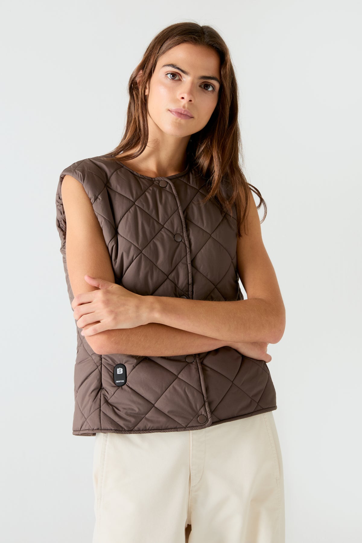 Chaleco HEAT/32 | Coffee Brown