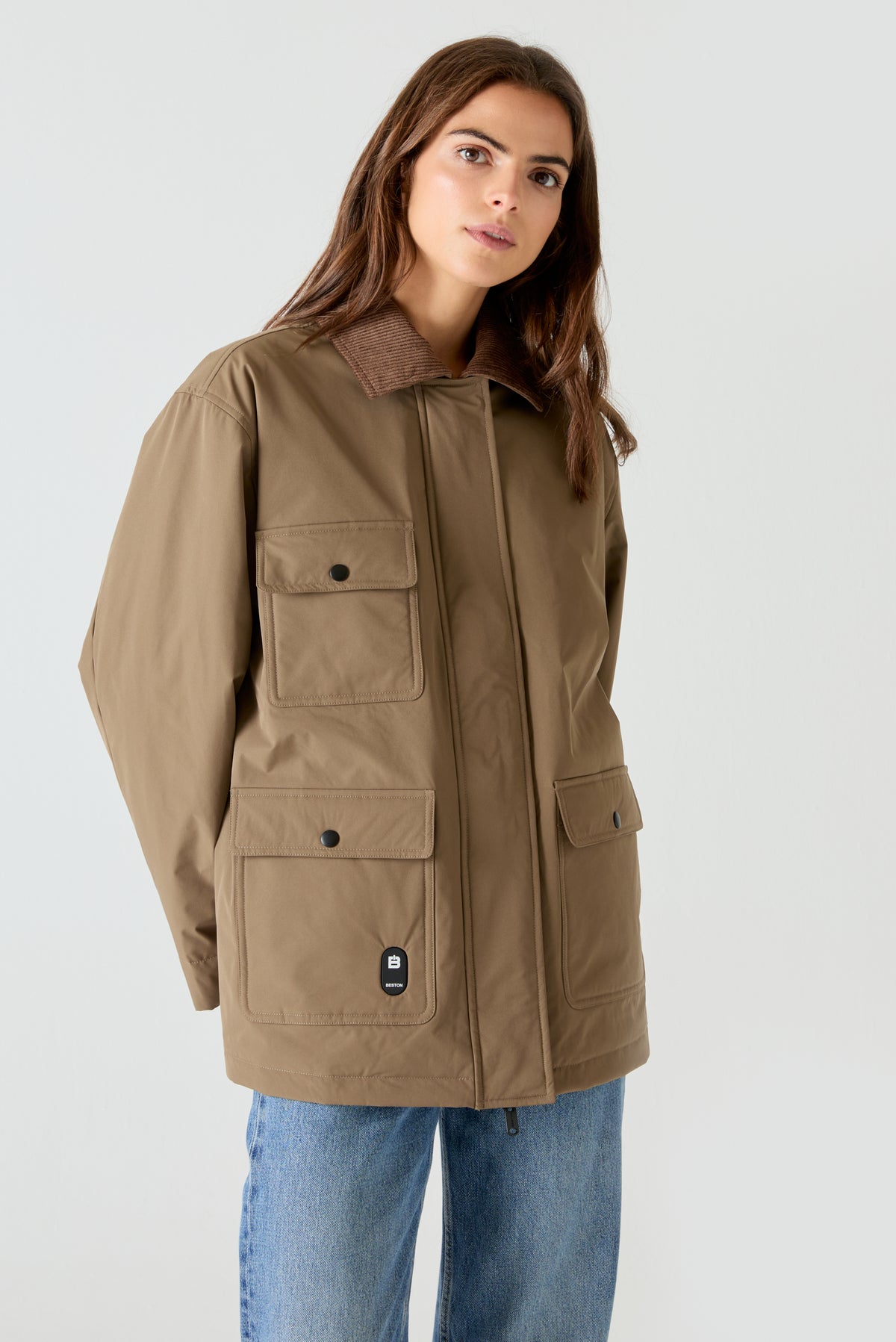 Abrigo HEAT/41 | Bark Brown