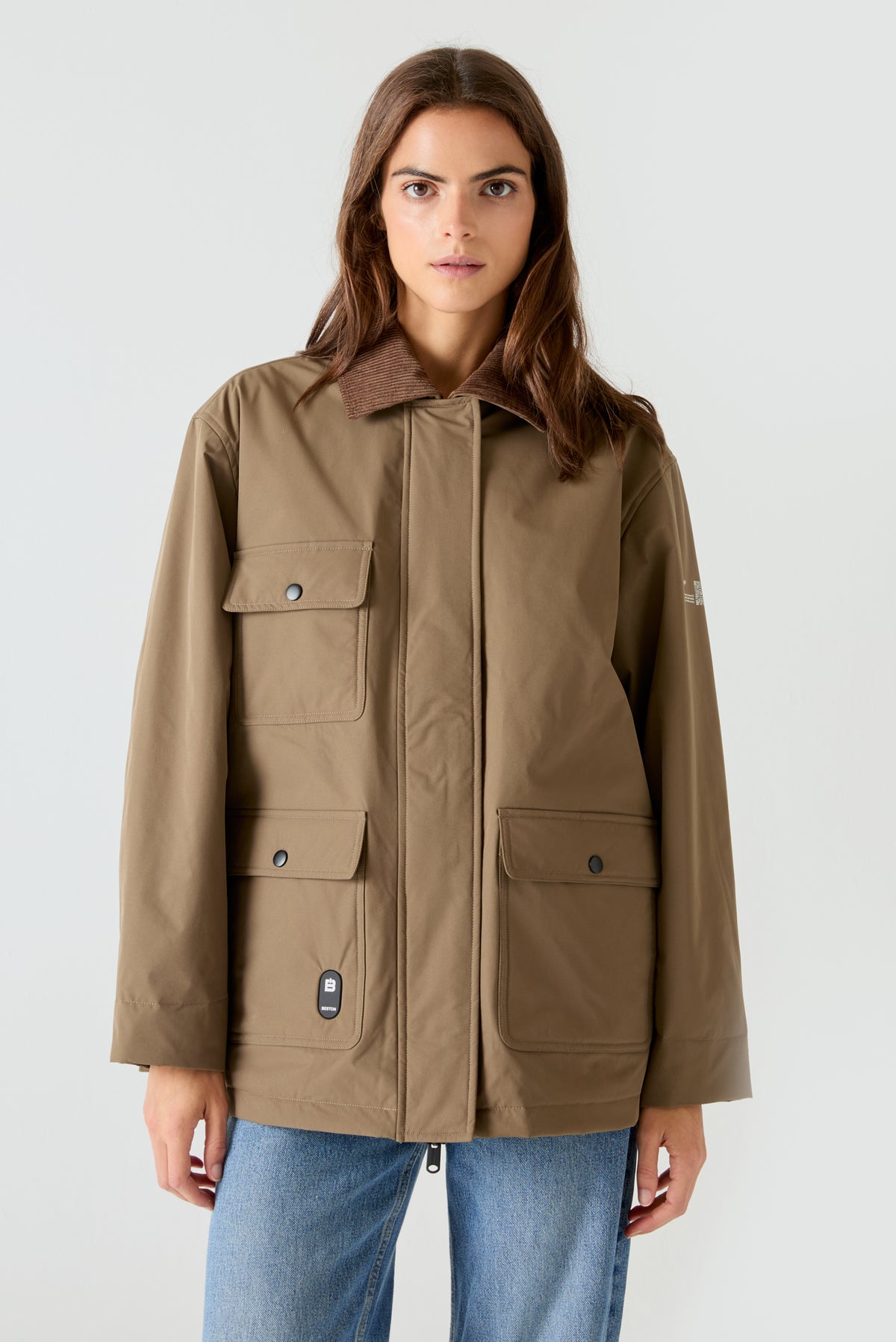 Abrigo HEAT/41 | Bark Brown