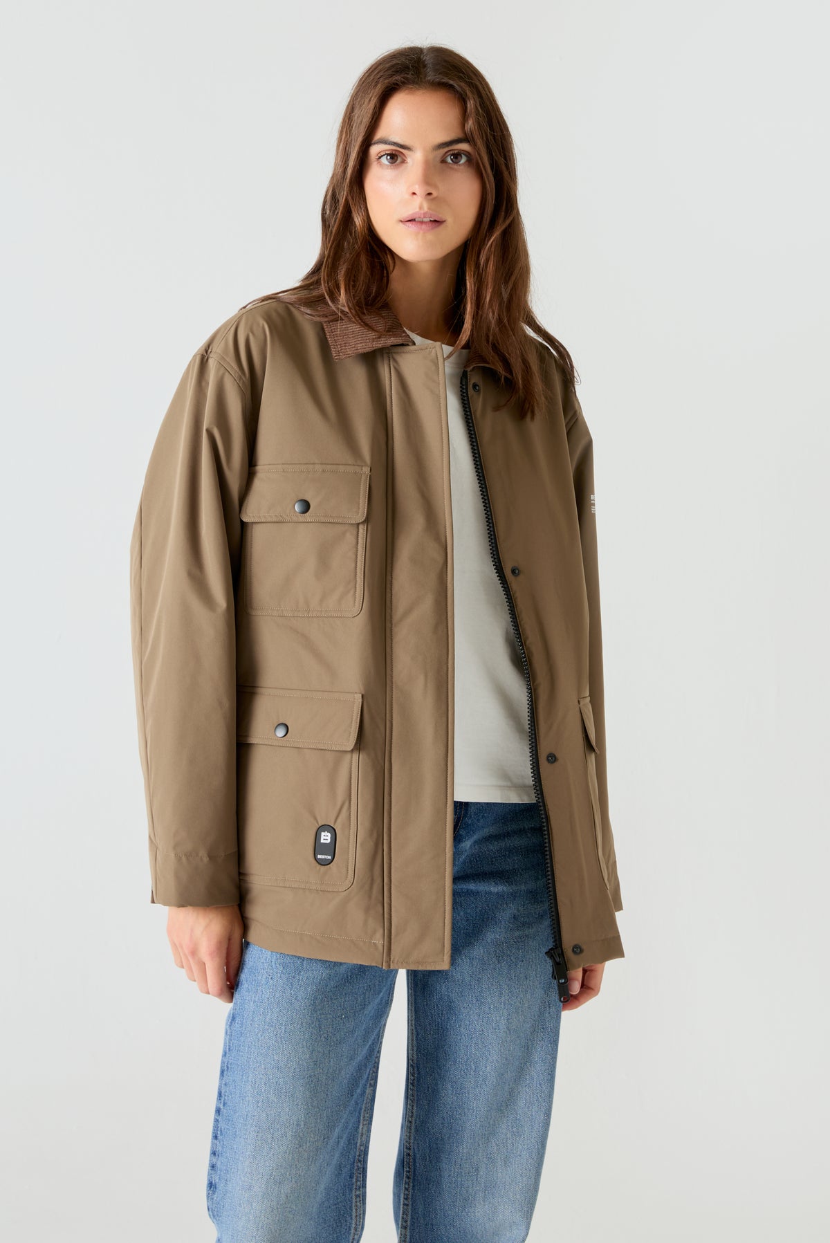 Abrigo HEAT/41 | Bark Brown