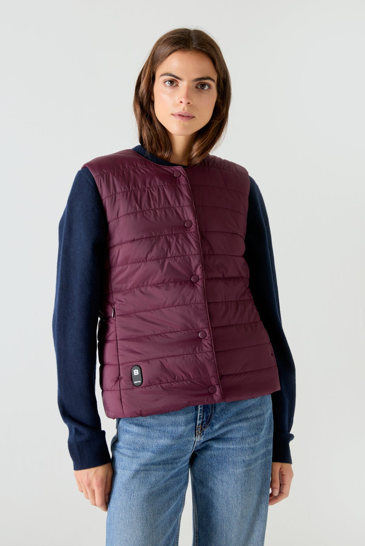 Chaleco HEAT/49 | Aubergine