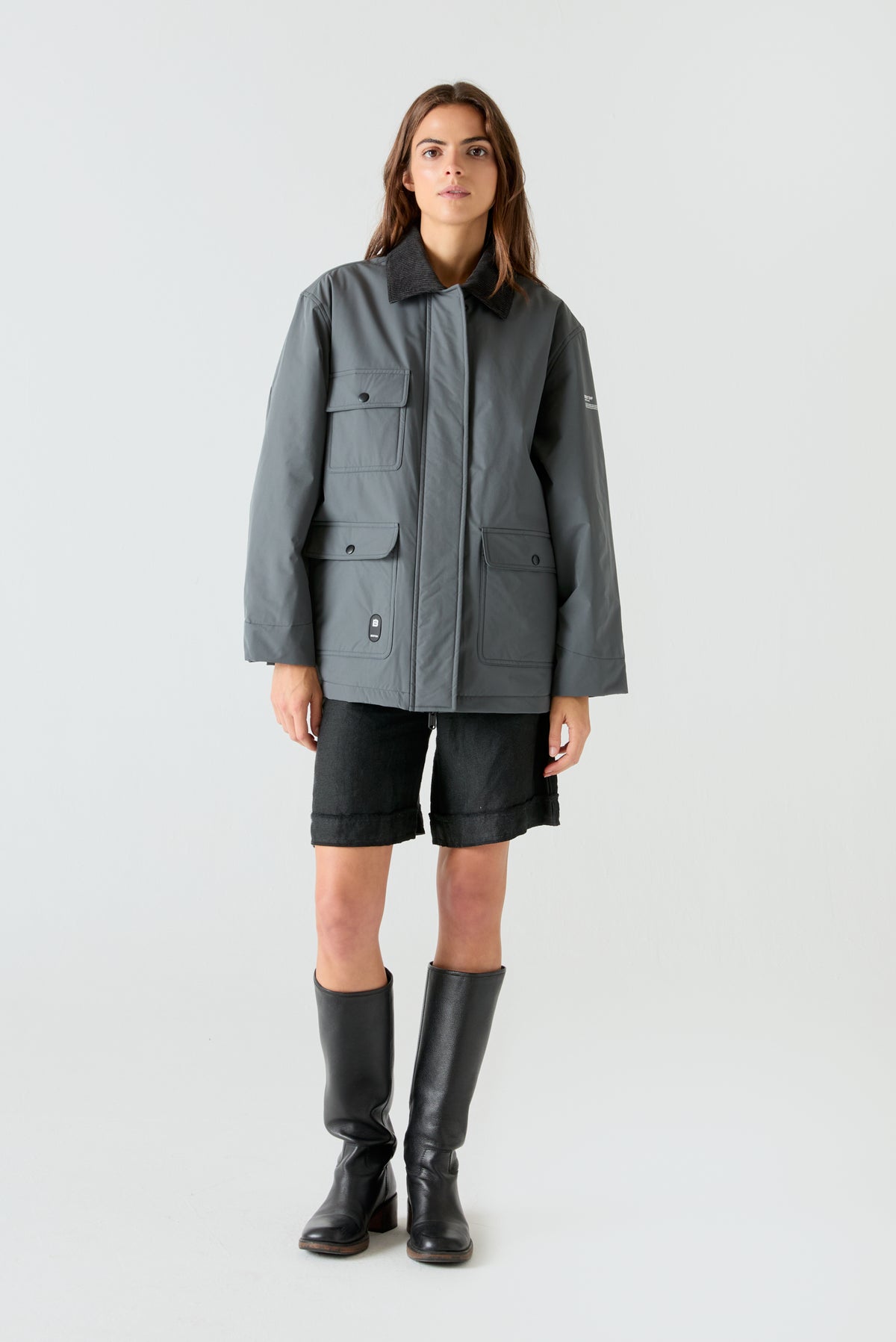 Abrigo HEAT/41 | Midnight Grey