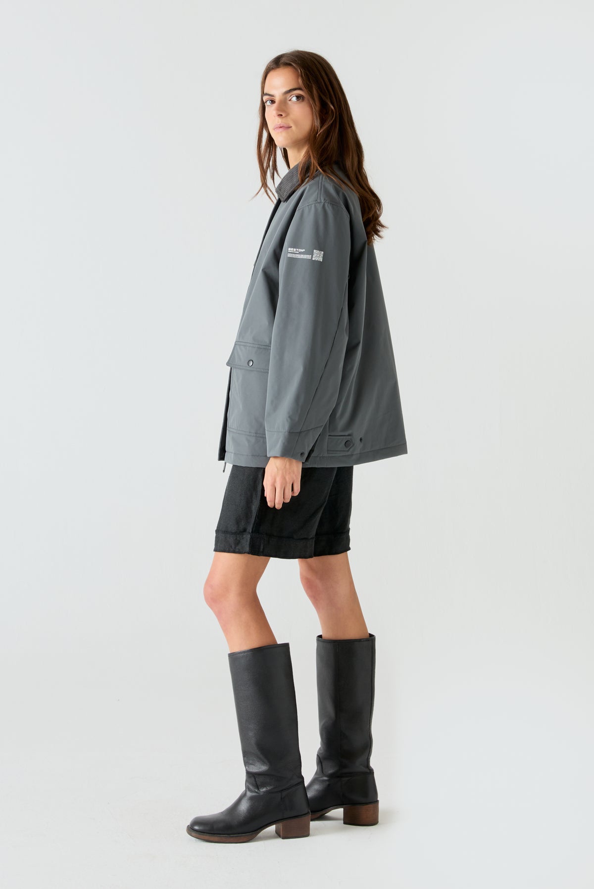 Abrigo HEAT/41 | Midnight Grey