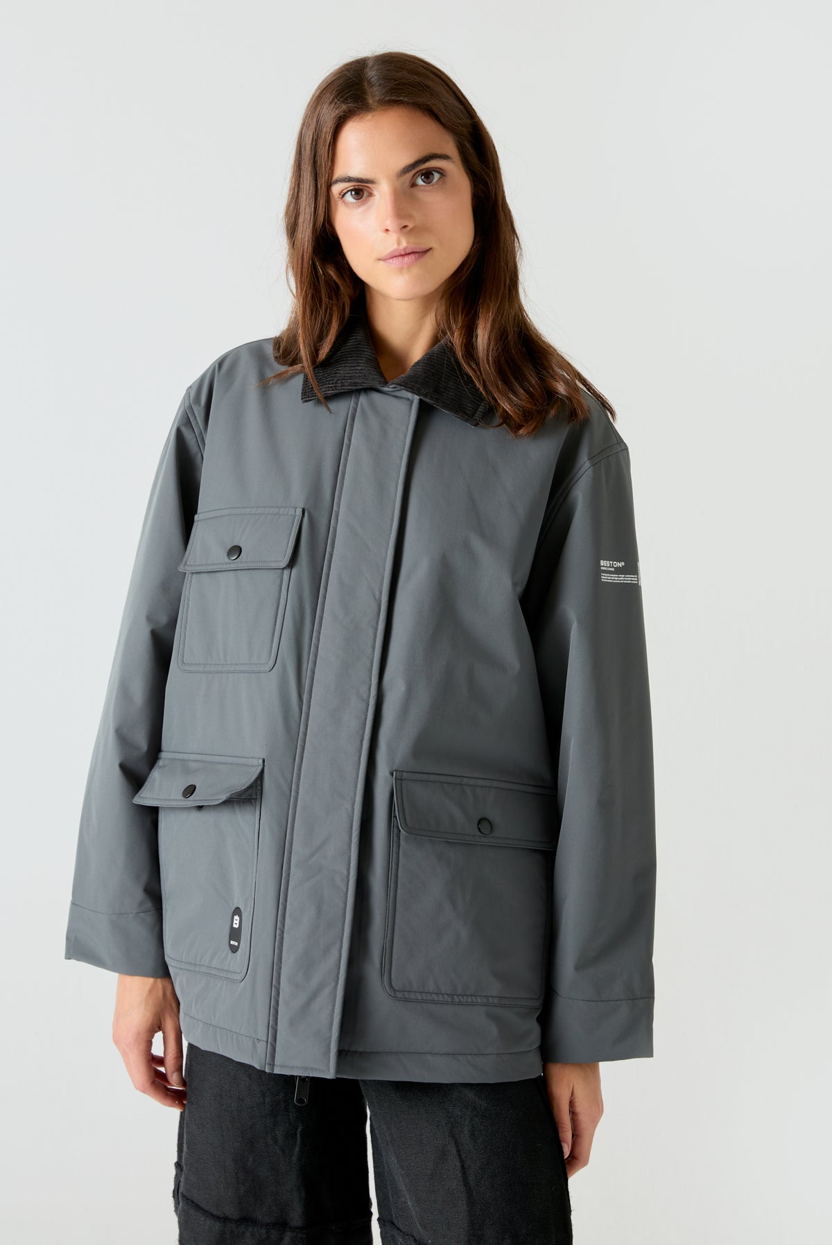 Abrigo HEAT/41 | Midnight Grey