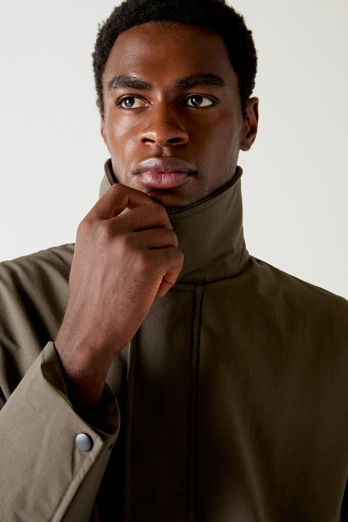HEAT/54 Coat | Bark Brown