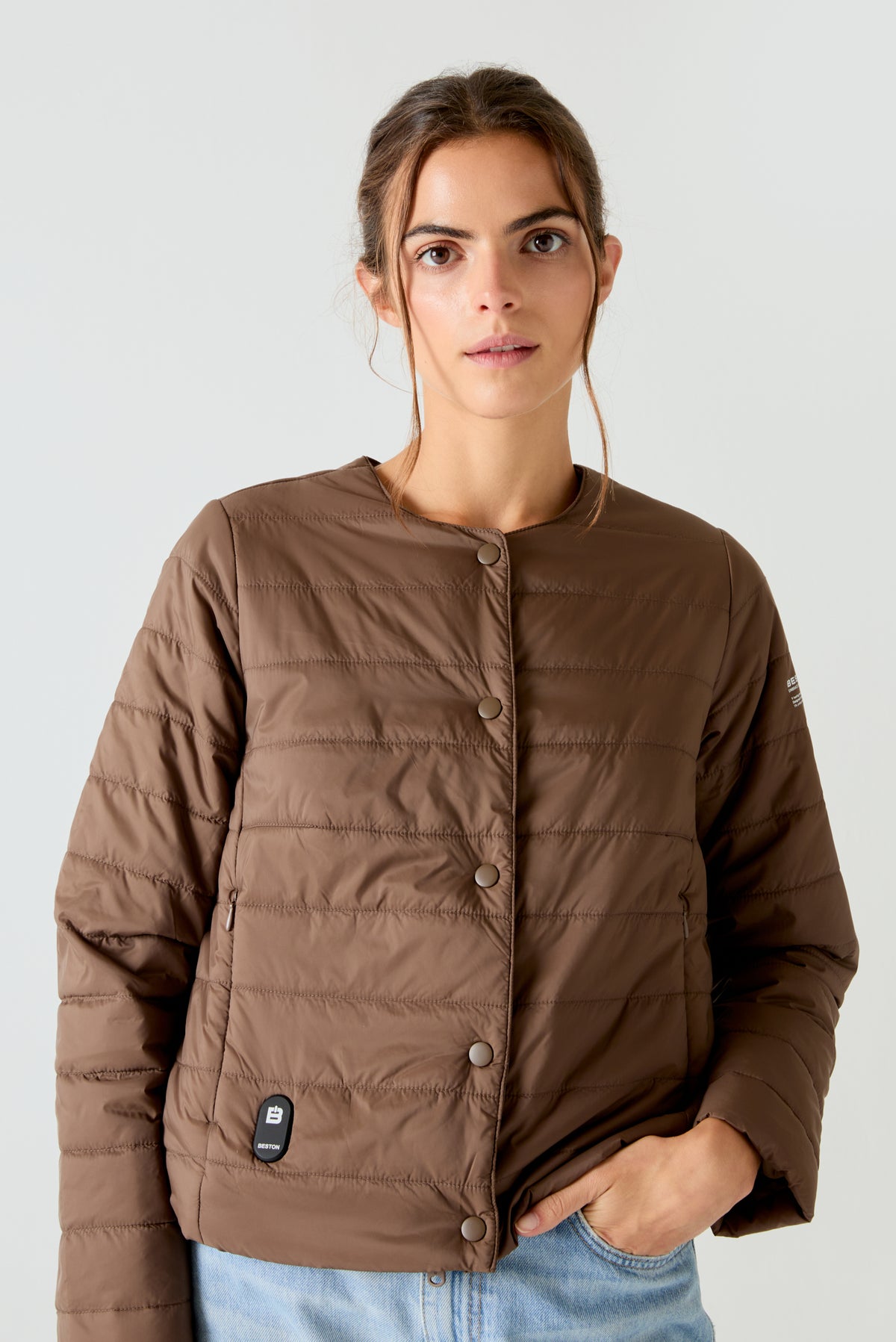 Chaqueta HEAT/45 | Cocoa Brown