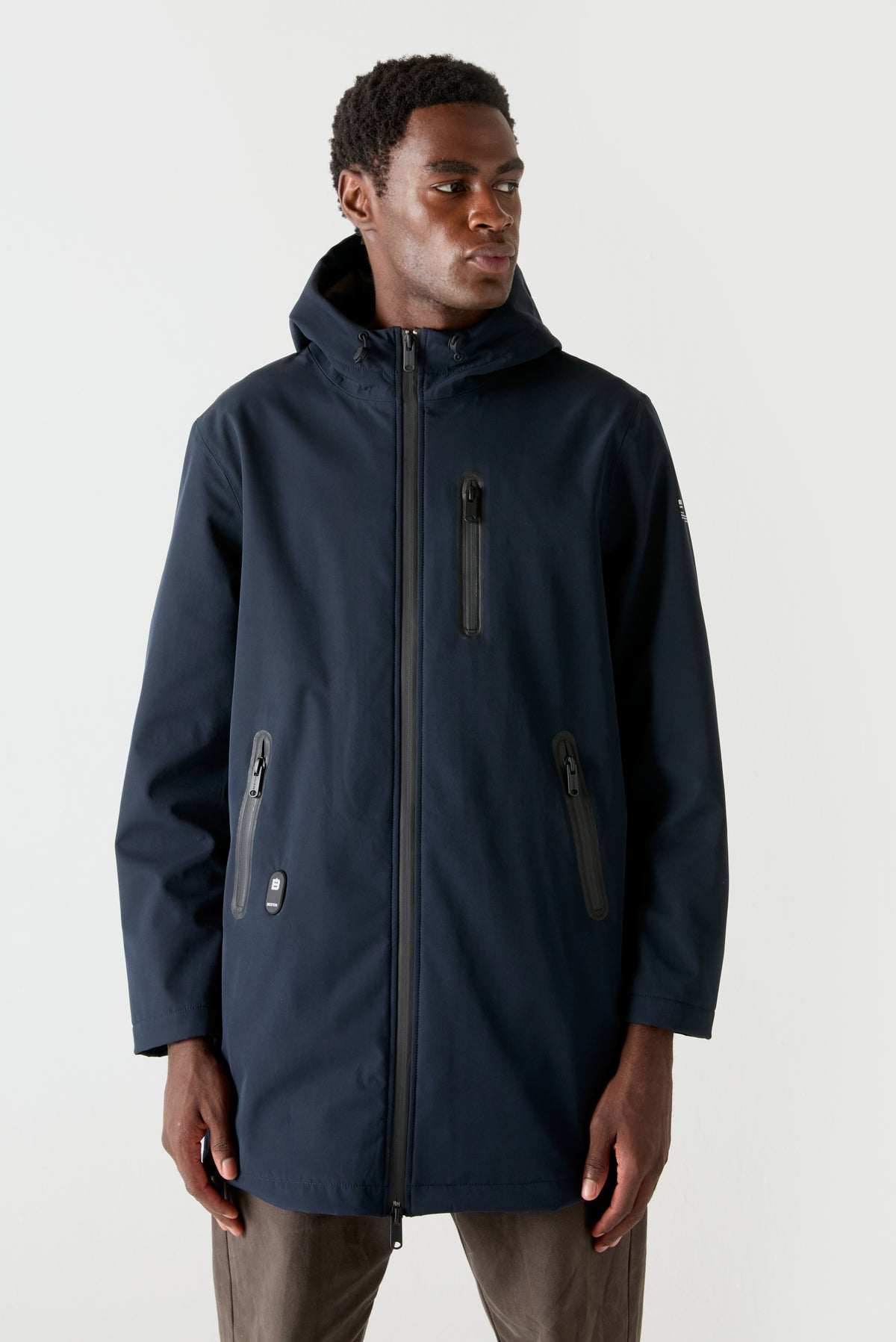 Softshell Aero Parka HEAT/60 | Space Blue