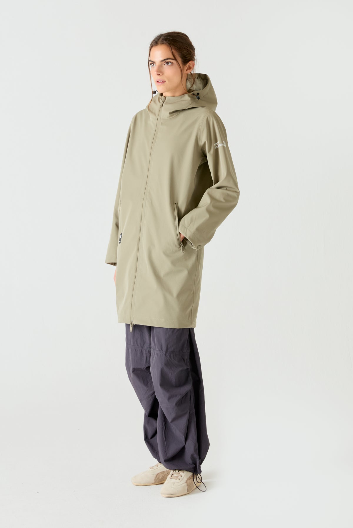 Softshell Aero Parka HEAT/43 | Sage Green