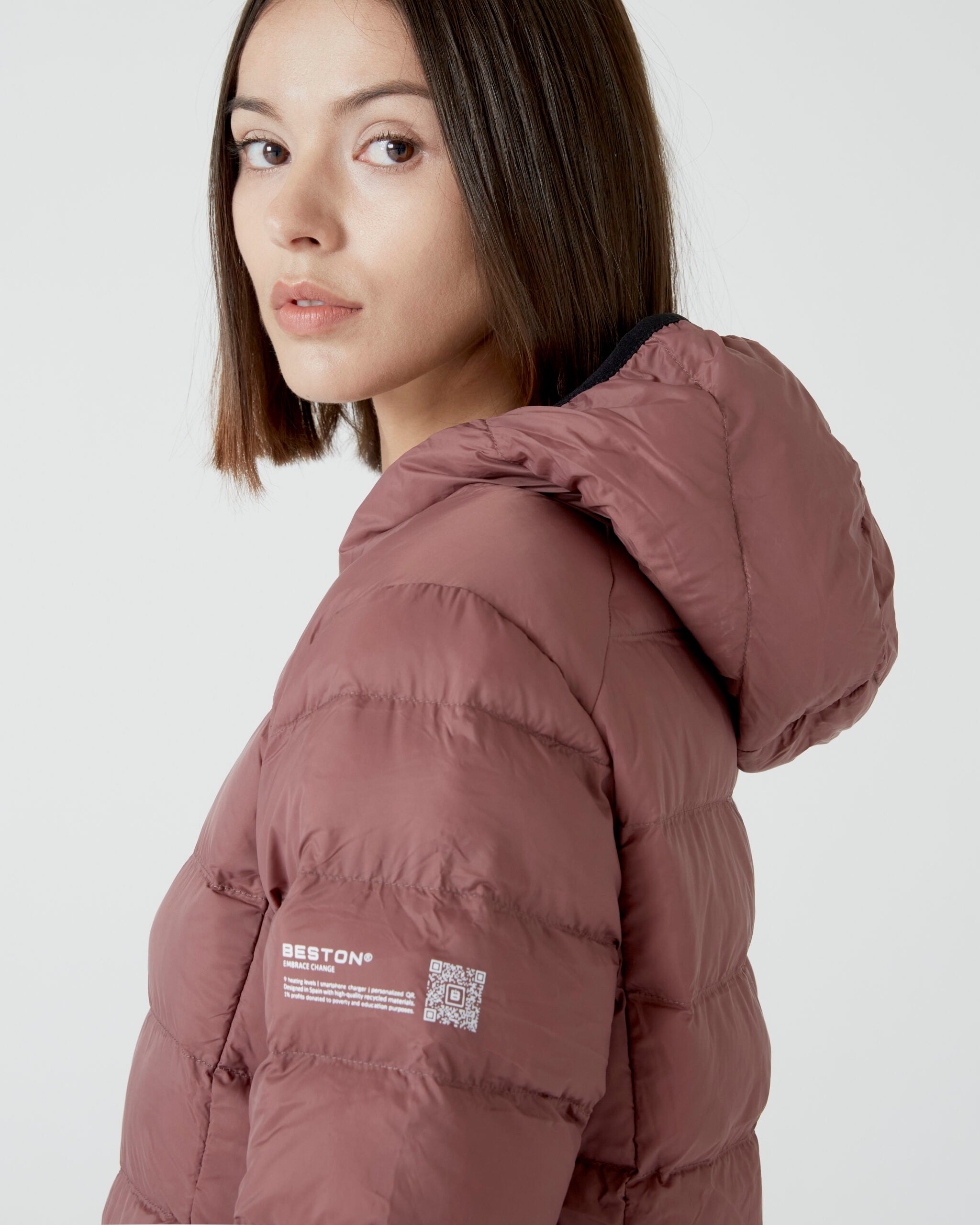 Chaqueta HEAT/01 | Rosewood Red