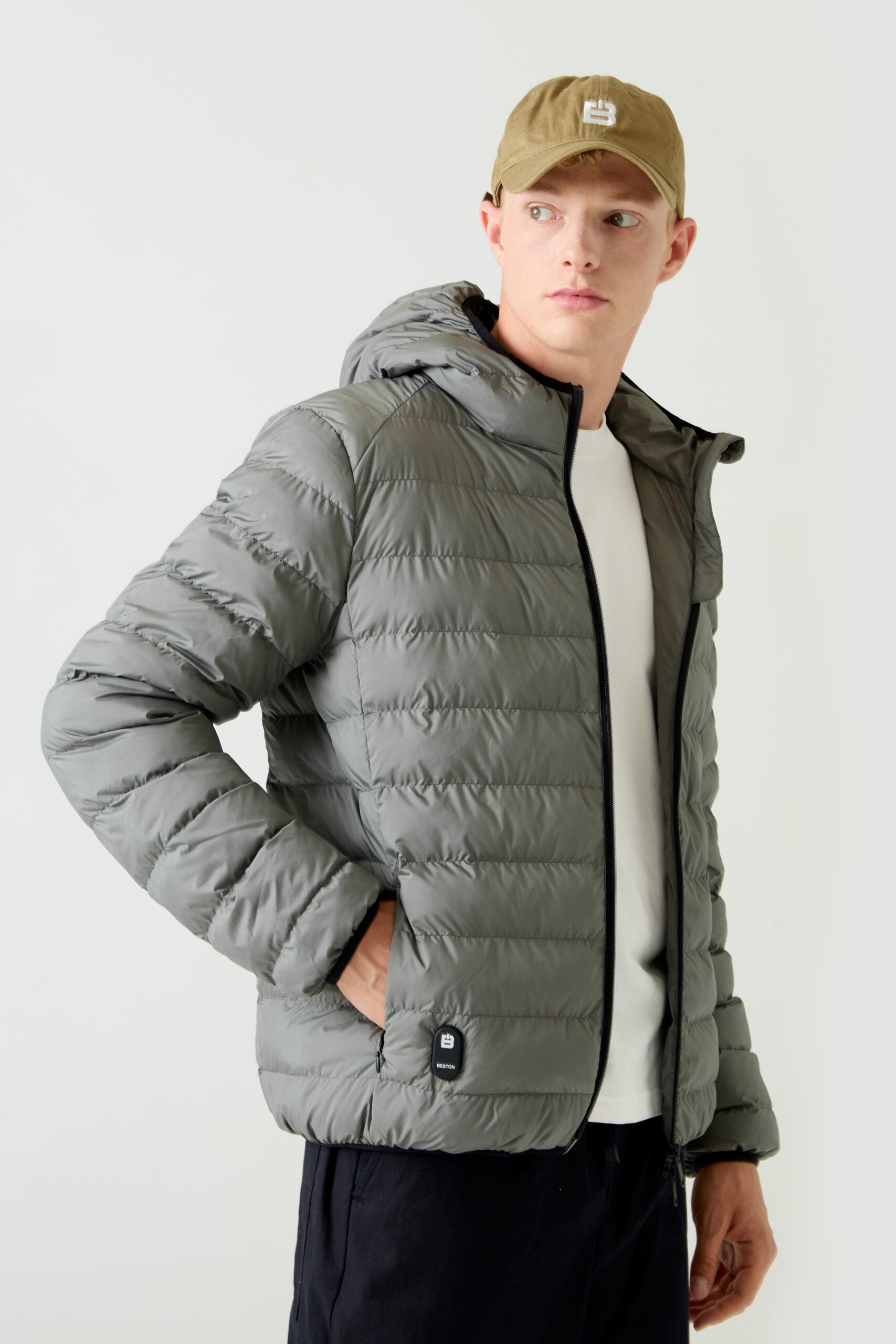 Chaqueta HEAT/01 | Desert Grey