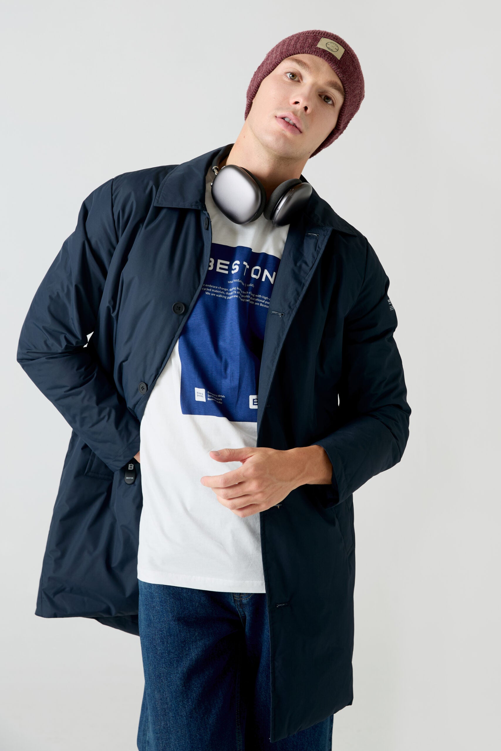 Gabardina HEAT/09 | Space Blue