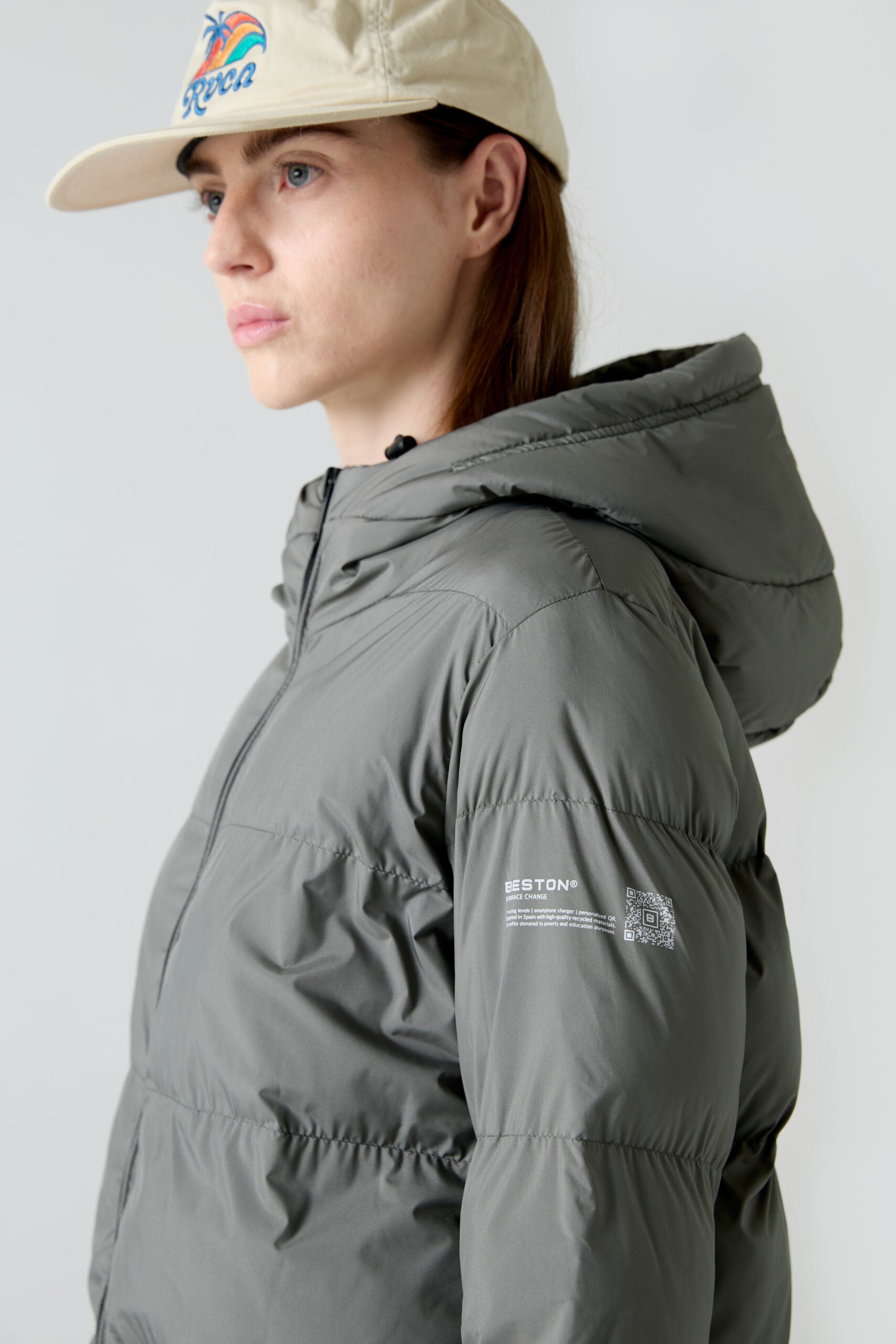 Abrigo HEAT/04 | Desert Grey