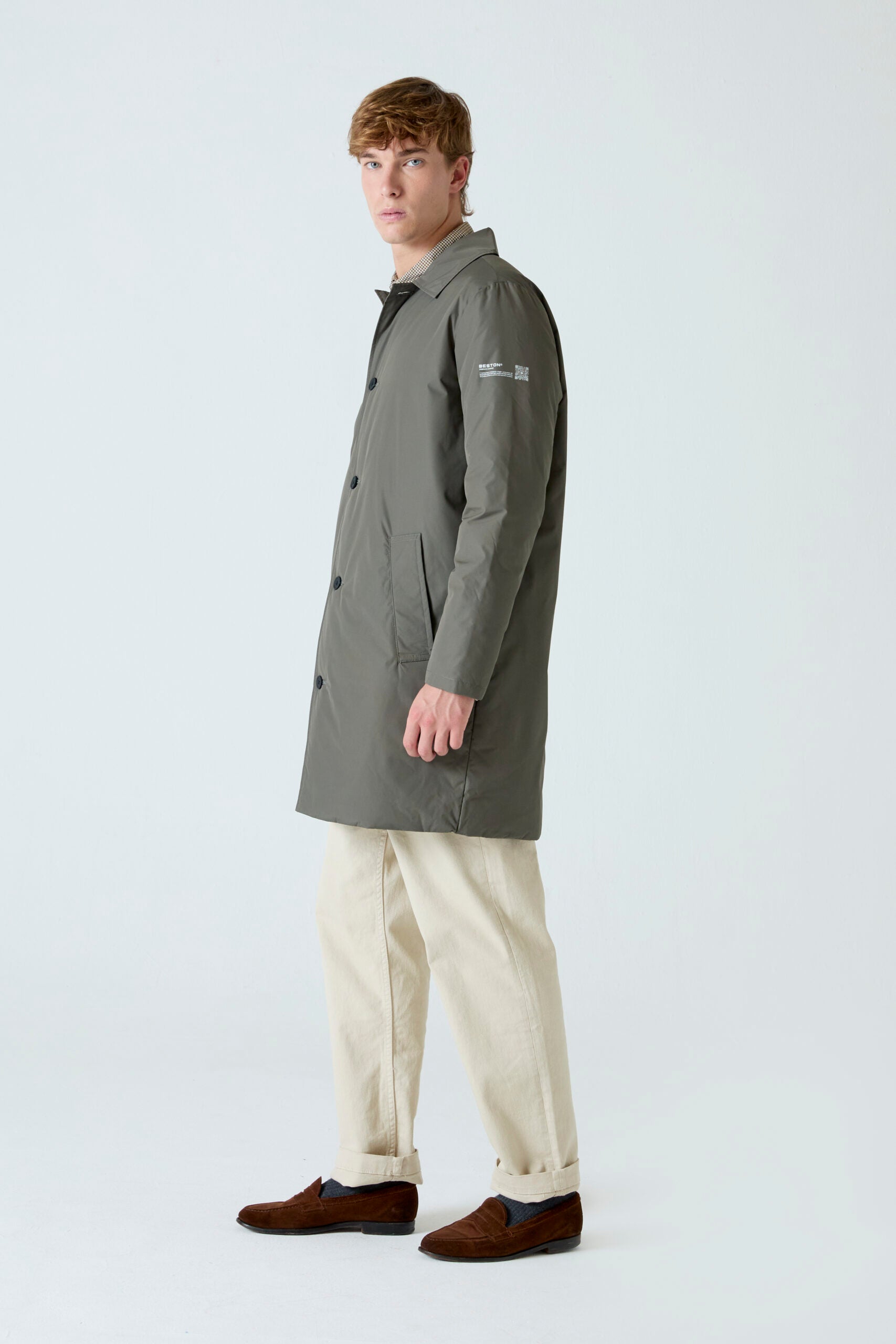 Gabardina HEAT/09 | Taupe