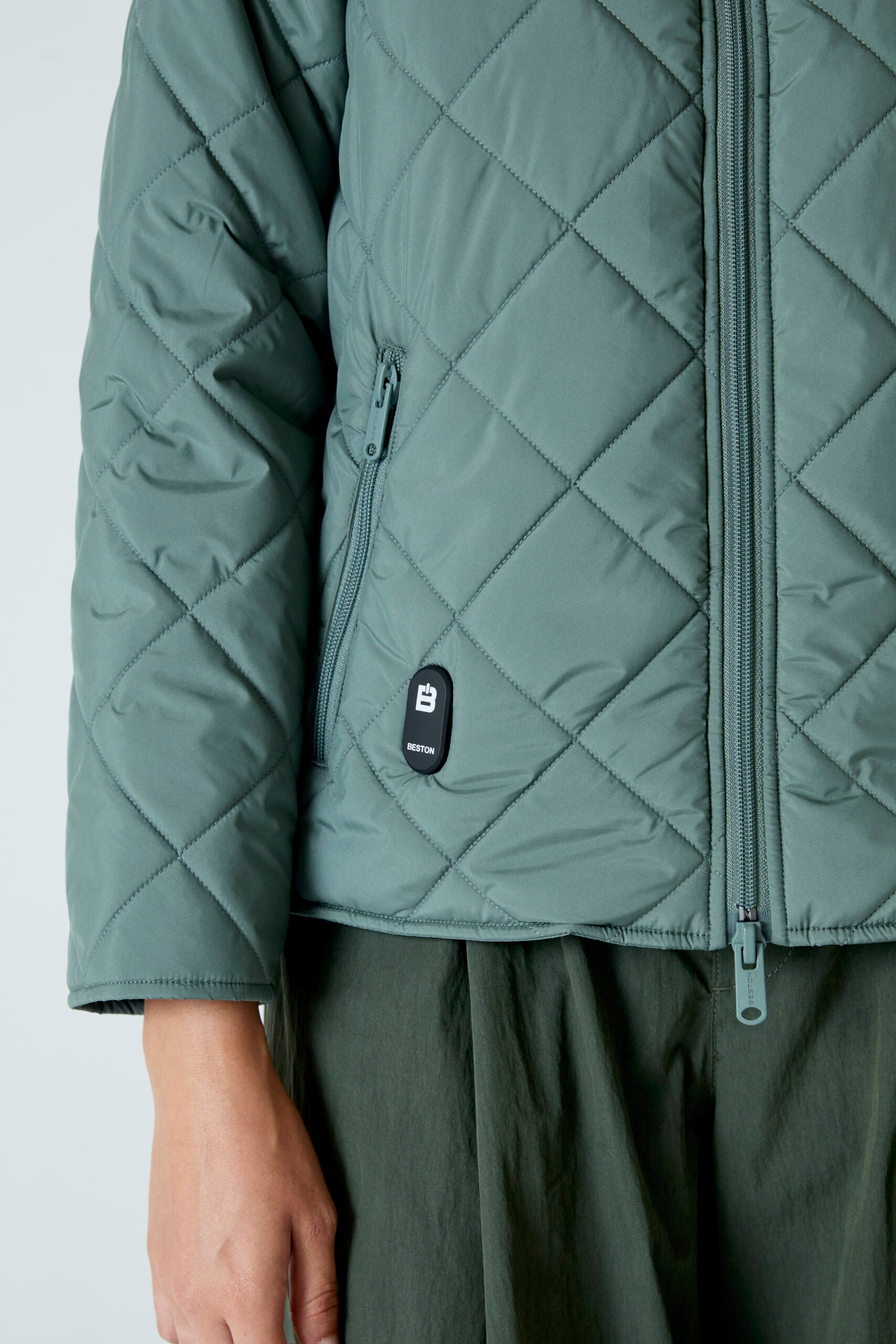 Chaqueta HEAT/21 | Linen Green