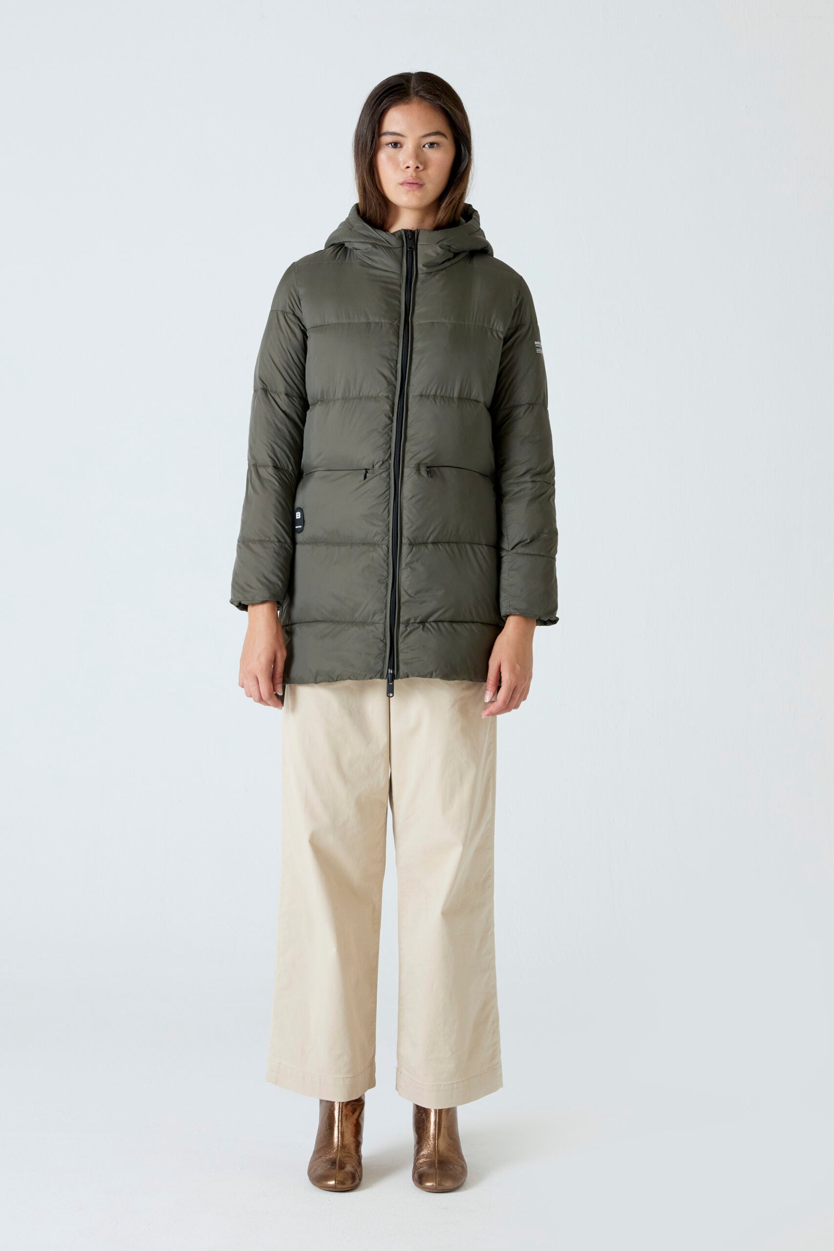 Abrigo HEAT/04 | Taupe
