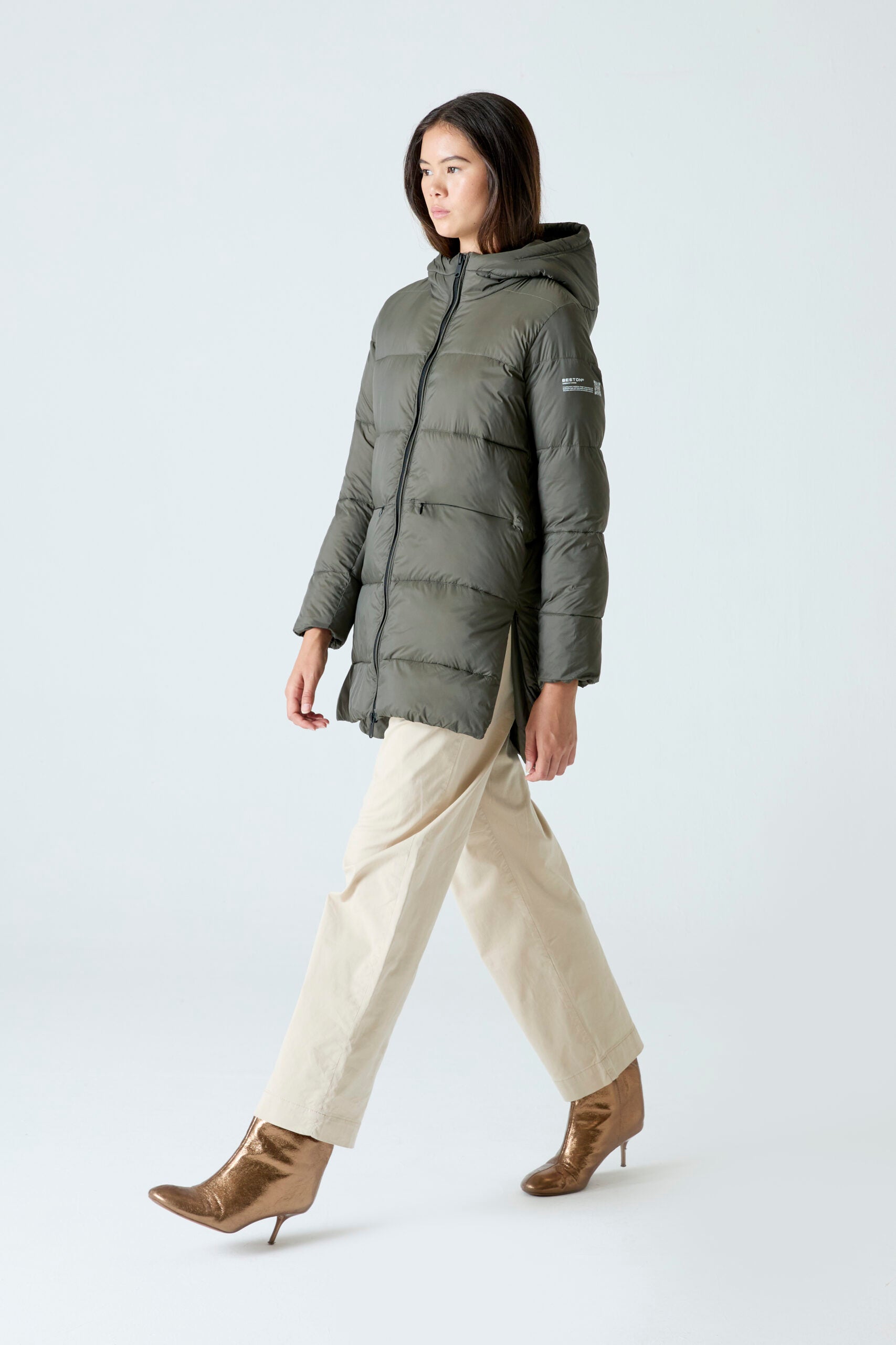 Abrigo HEAT/04 | Taupe