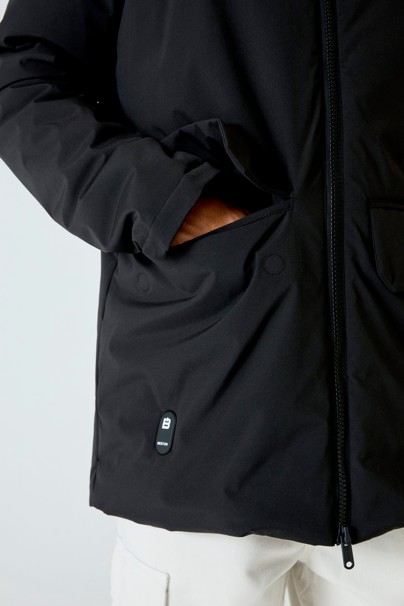Abrigo HEAT/34 | Coal Black