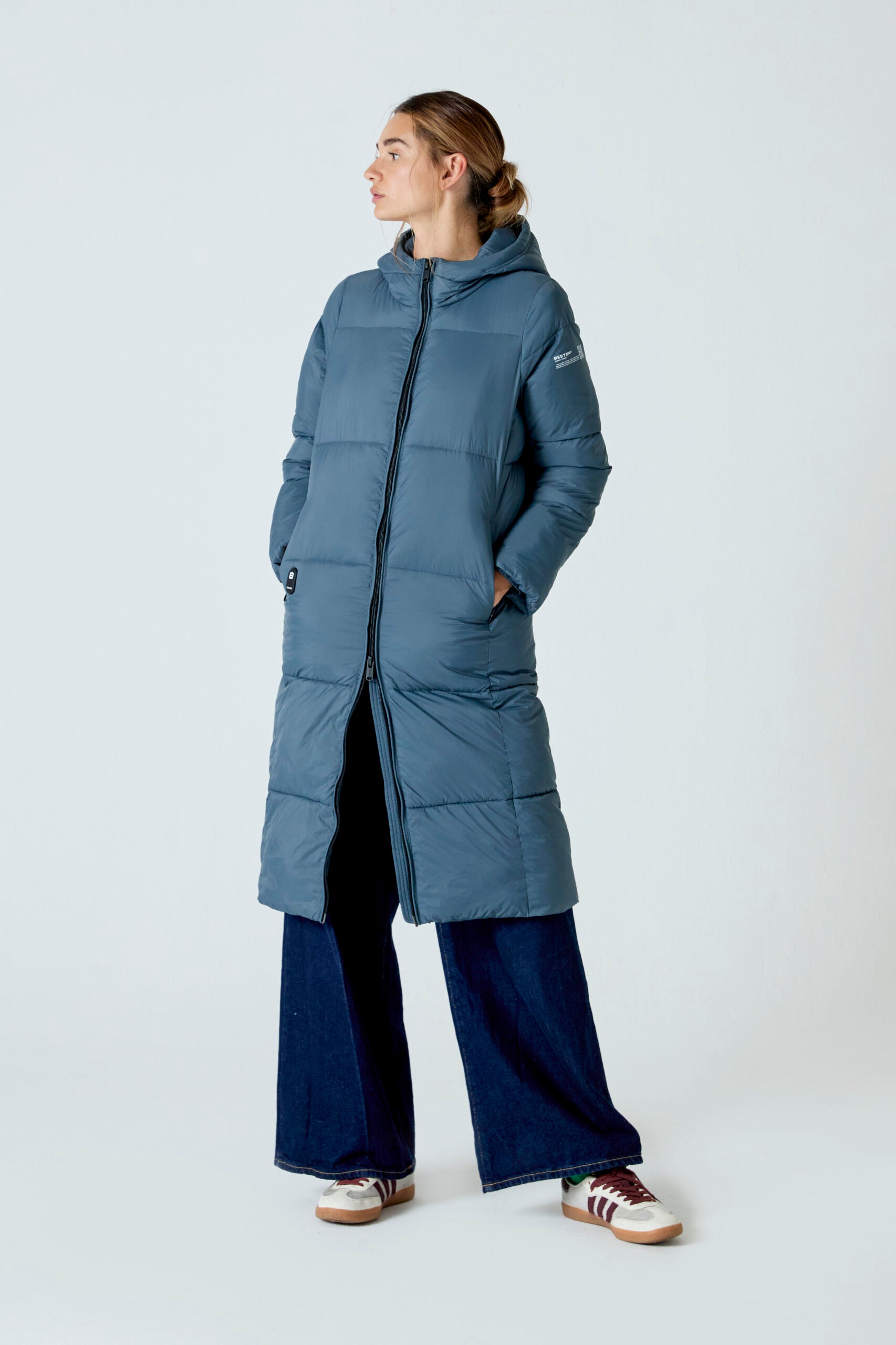 Abrigo HEAT/10 | Stormy Blue