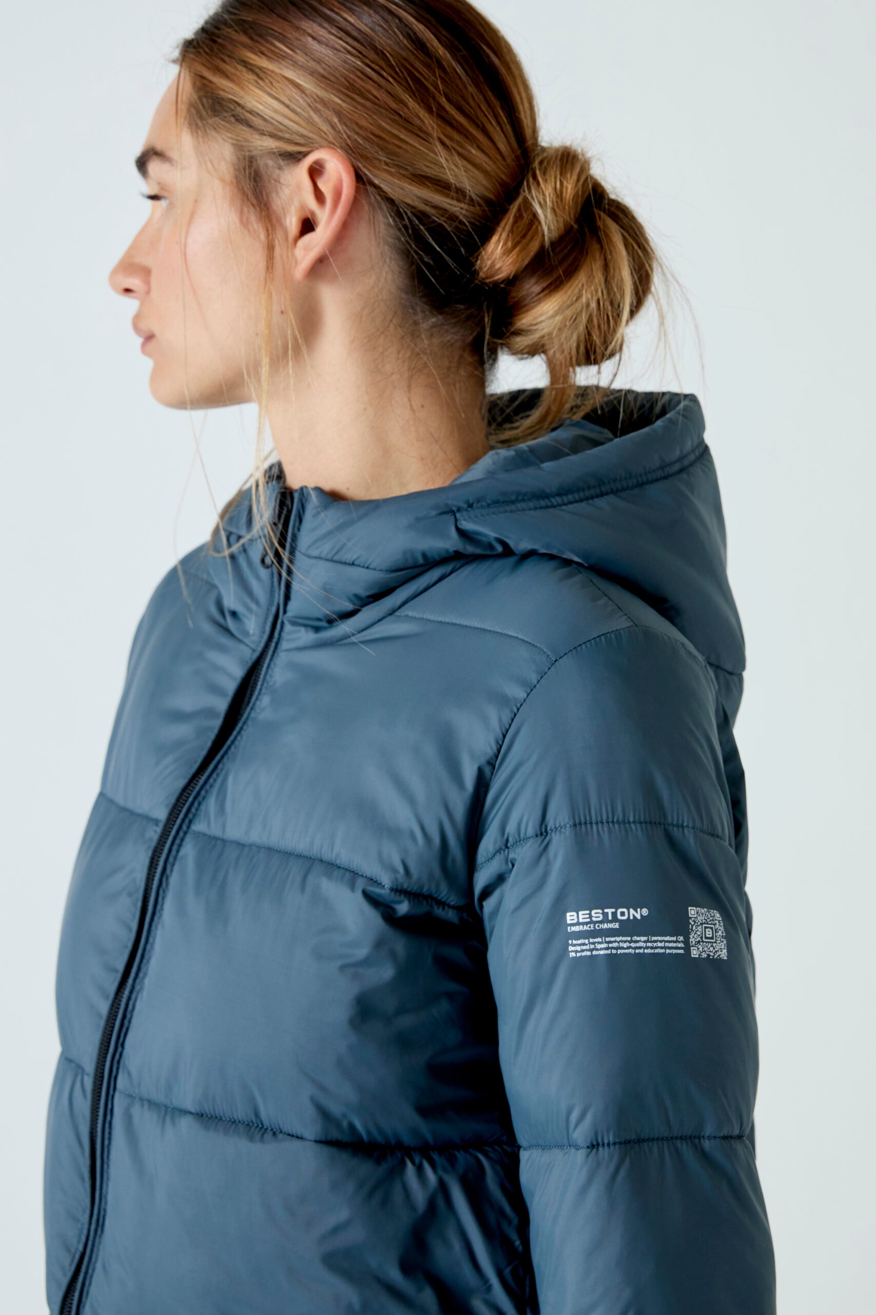 Abrigo HEAT/04 | Stormy Blue