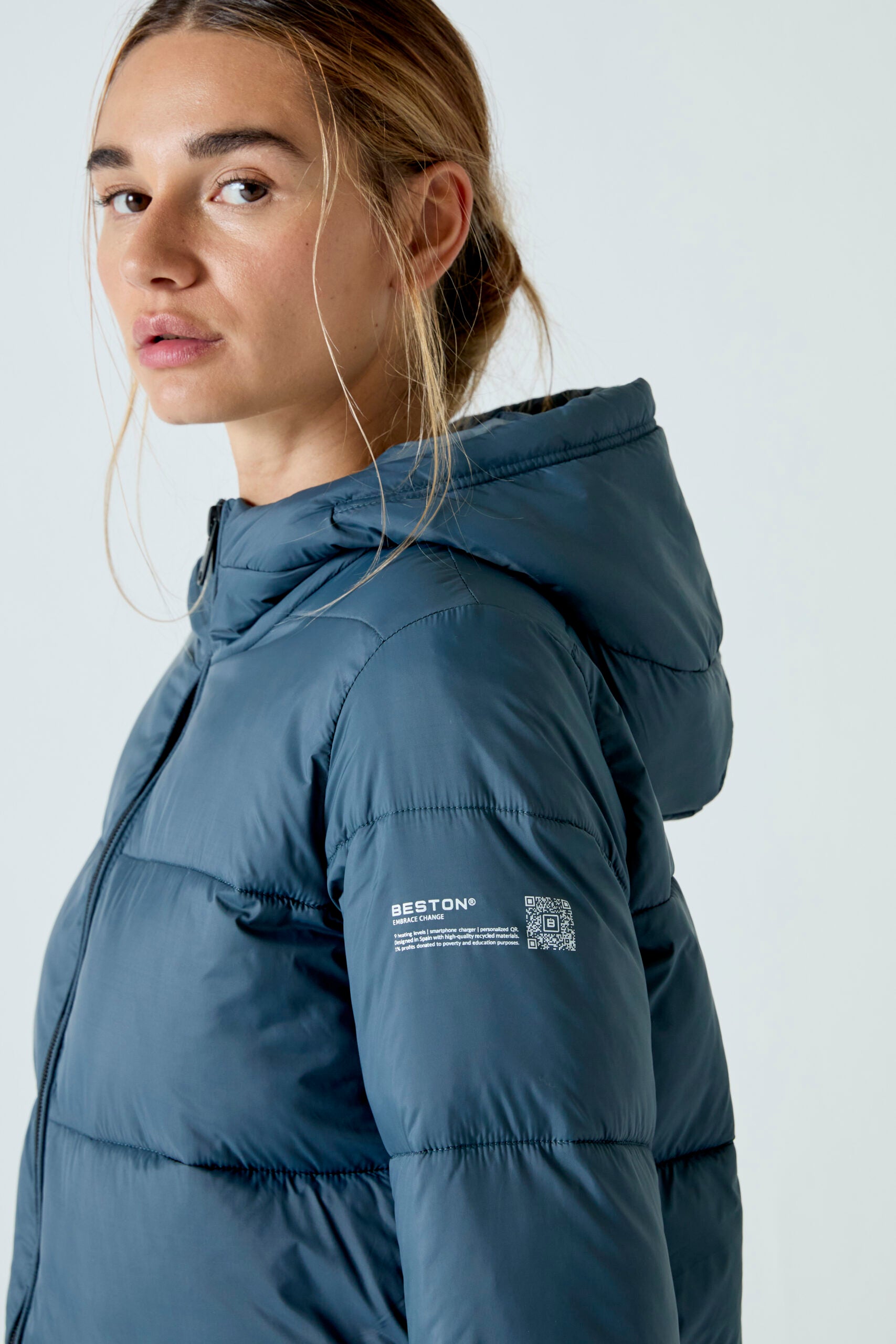 Abrigo HEAT/04 | Stormy Blue
