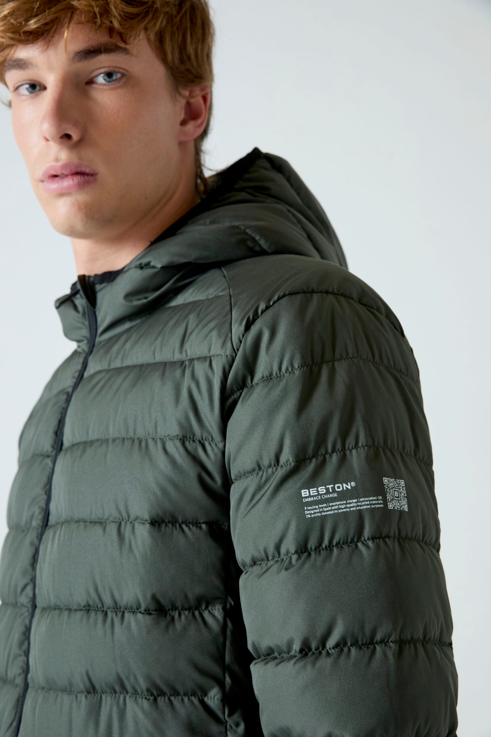 Chaqueta HEAT/01 | Shadow Green