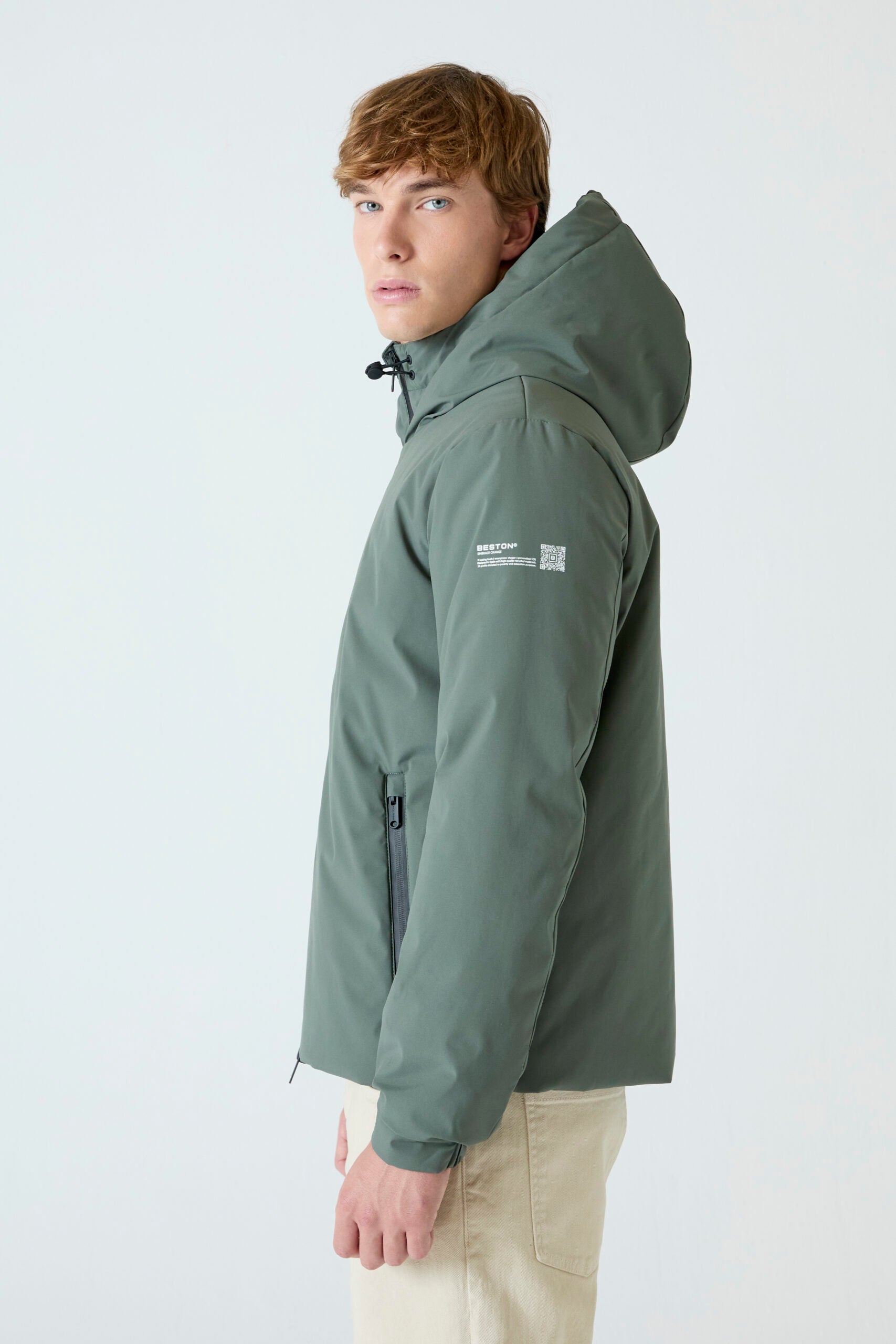Chaqueta HEAT/18 | Linen Green