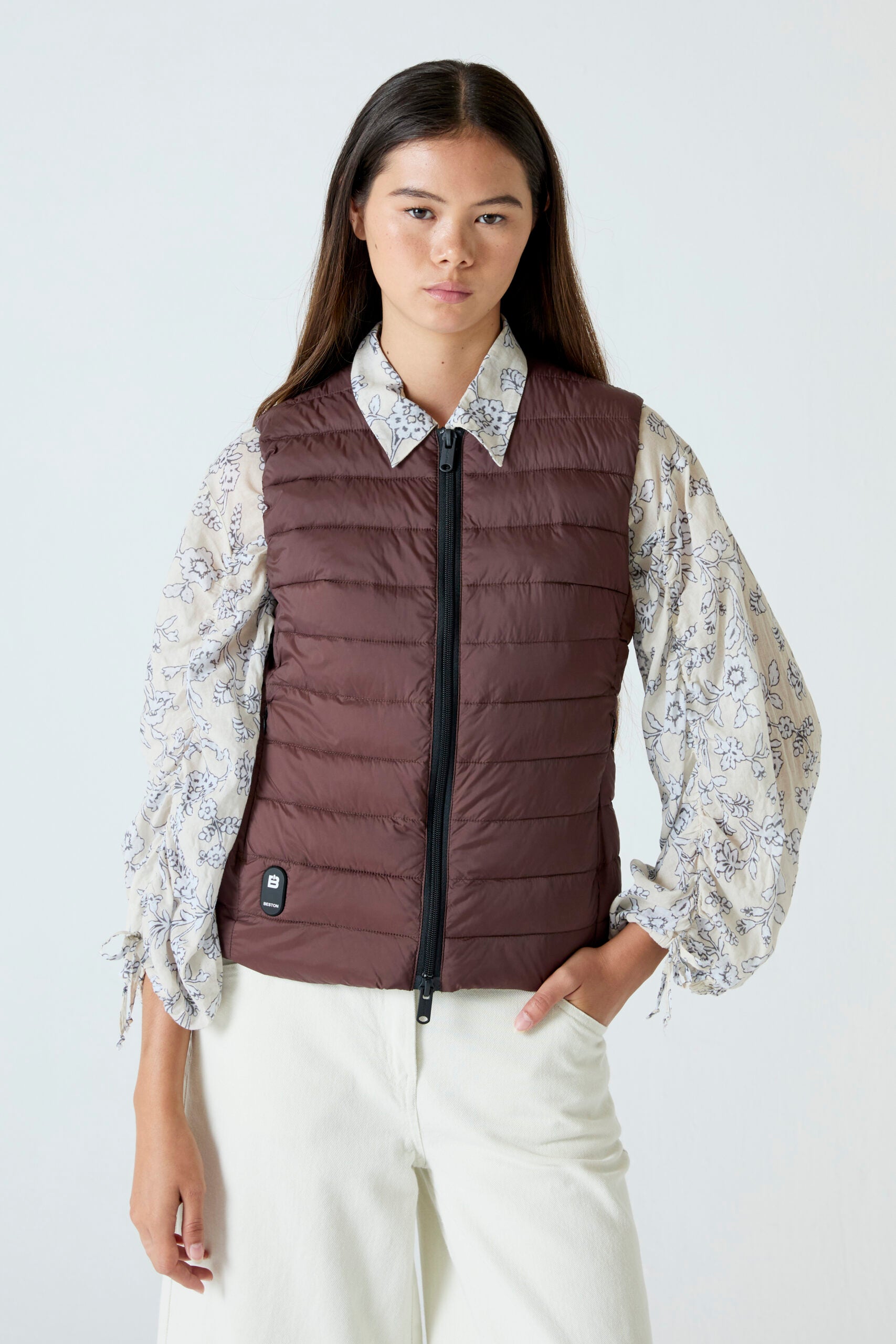 Chaleco HEAT/14 | Dark Brown