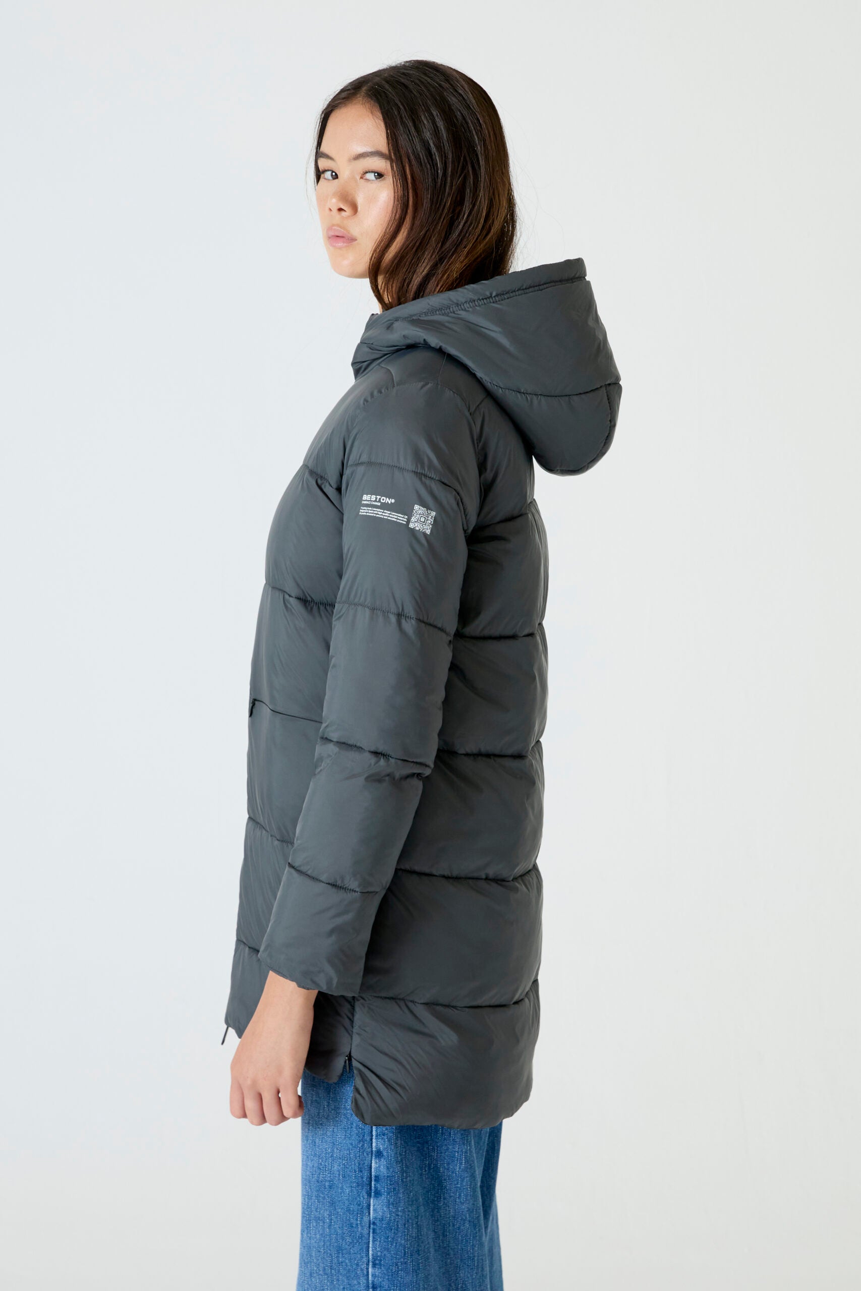 Abrigo HEAT/04 | Light Grey