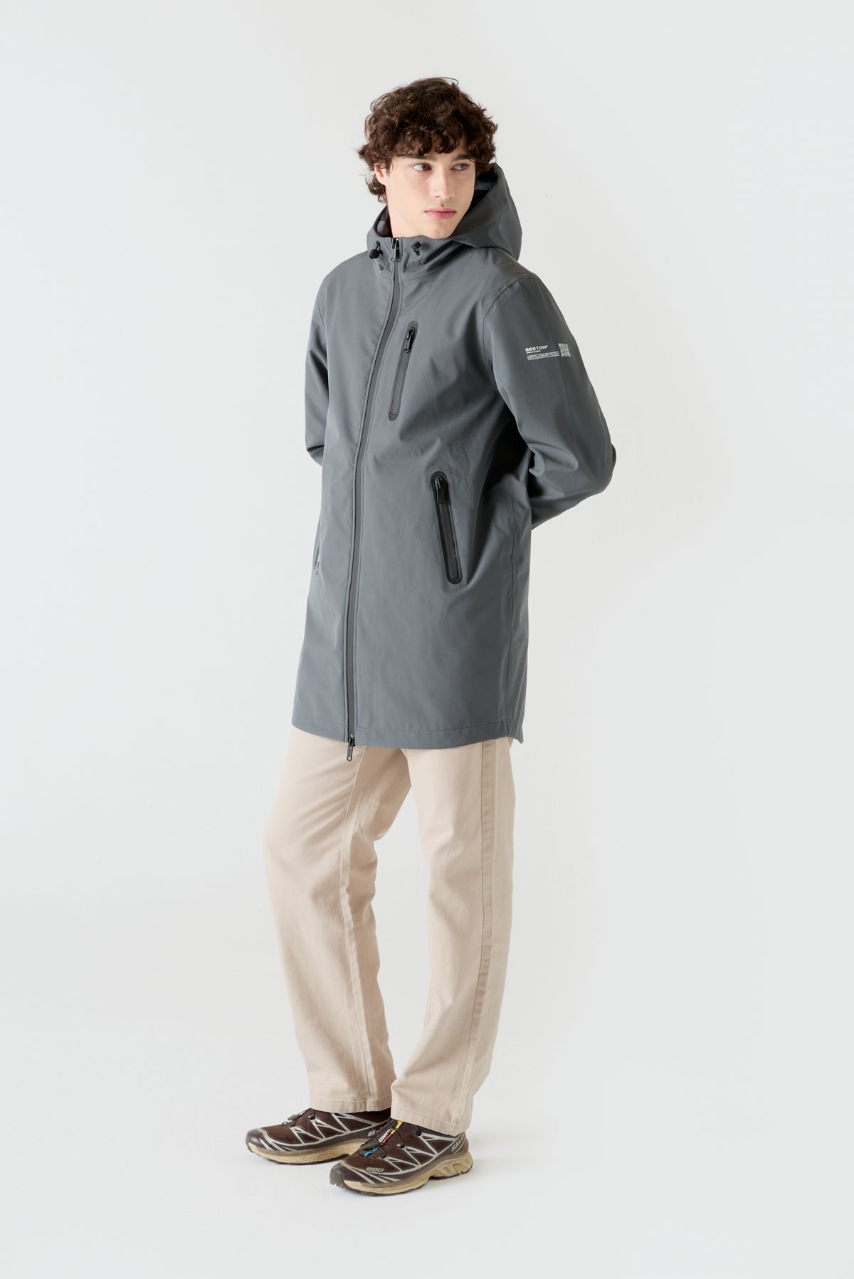 Softshell Aero Parka HEAT/60 | Midnight Grey