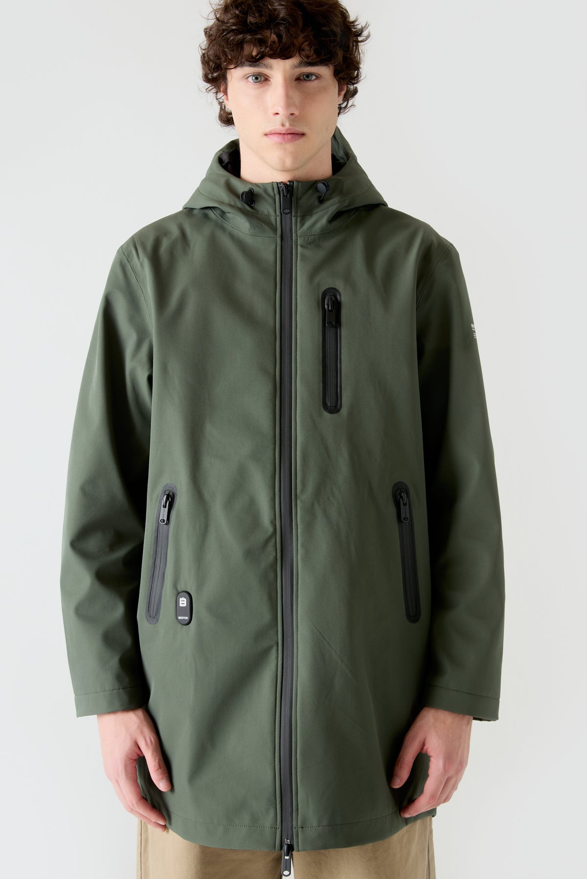 Softshell Aero Parka HEAT/60 | Slate Green