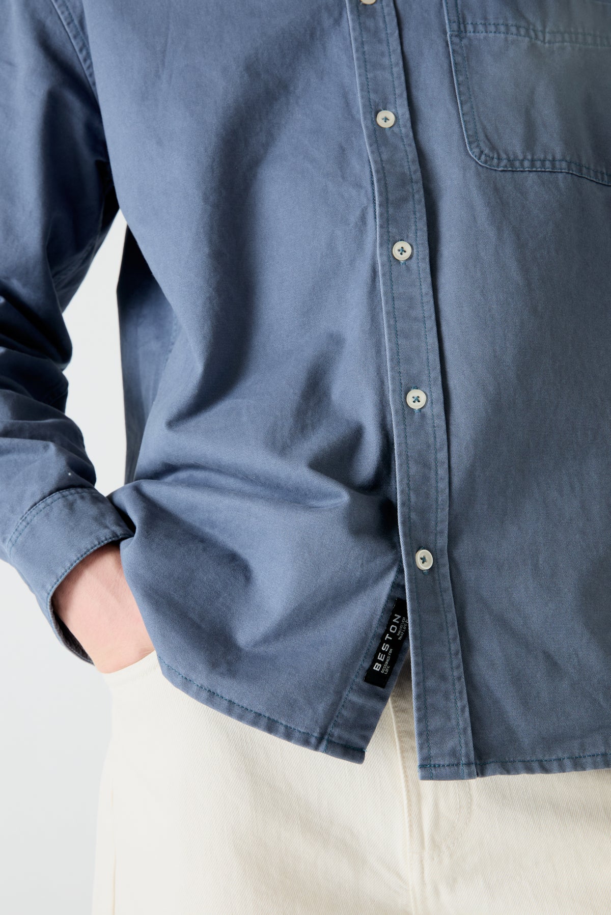 Camisa Quarry | Washed Blue