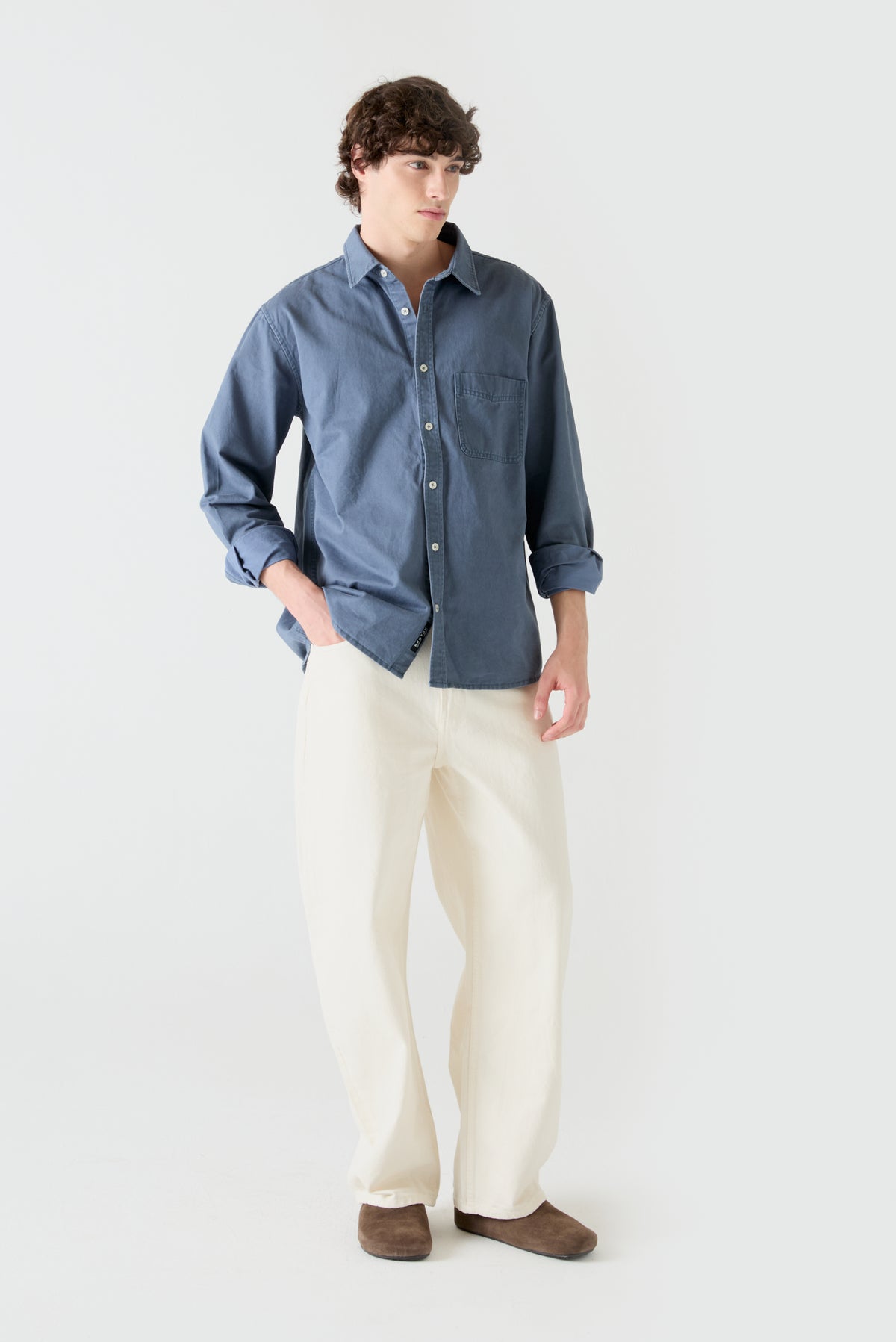 Camisa Quarry | Washed Blue