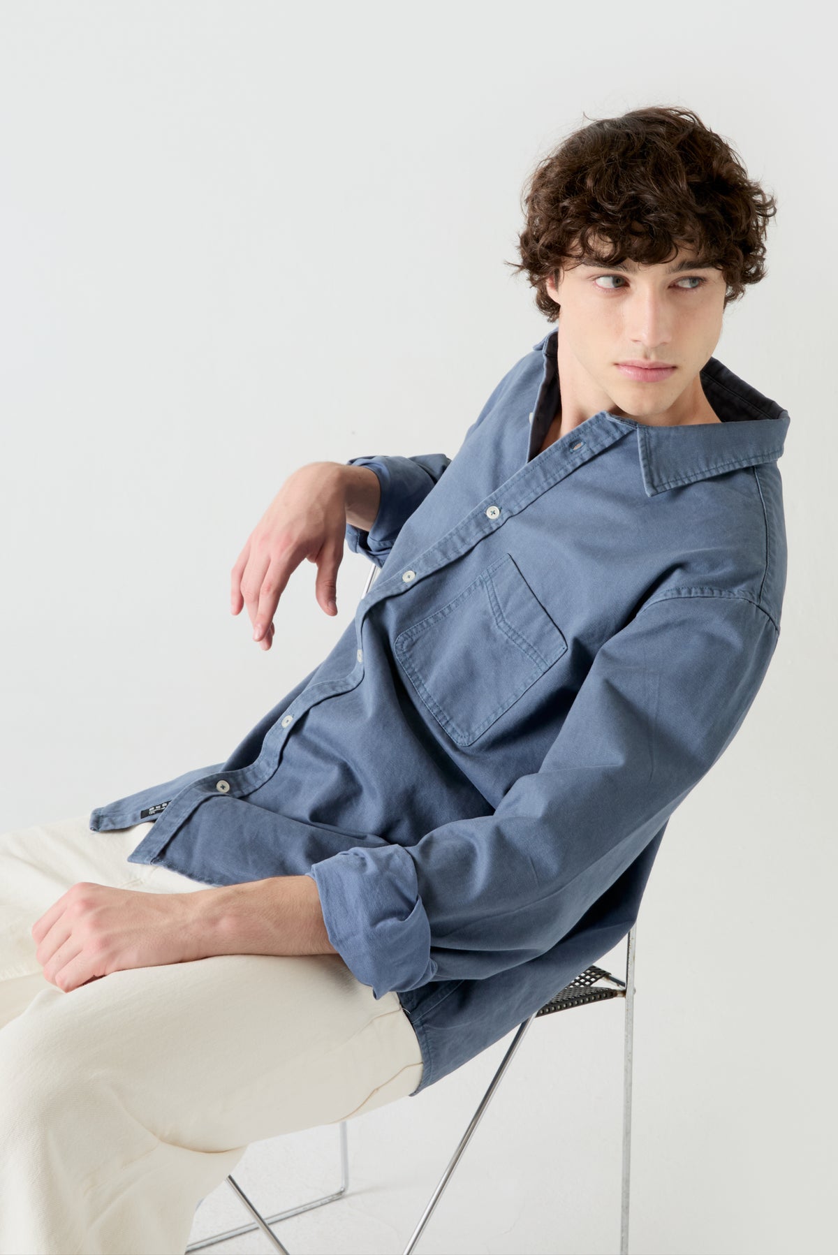 Camisa Quarry | Washed Blue