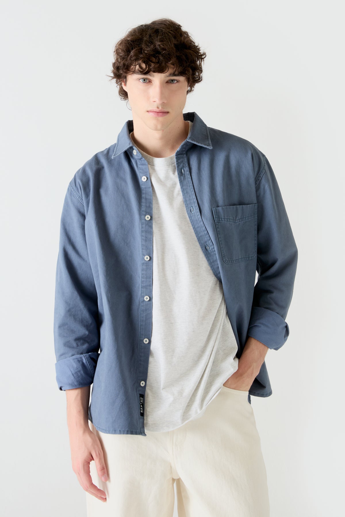Camisa Quarry | Washed Blue