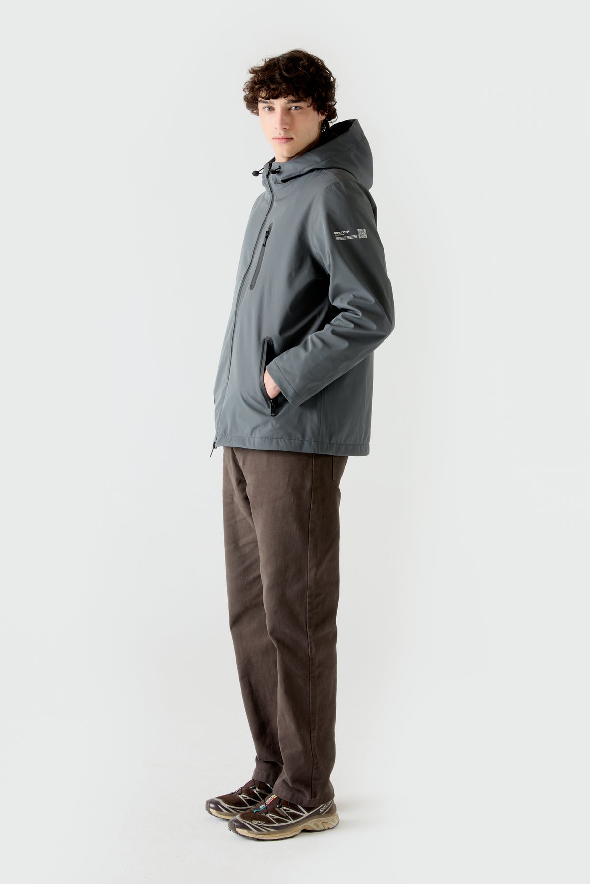 Softshell Aero Parka HEAT/61 | Midnight Grey