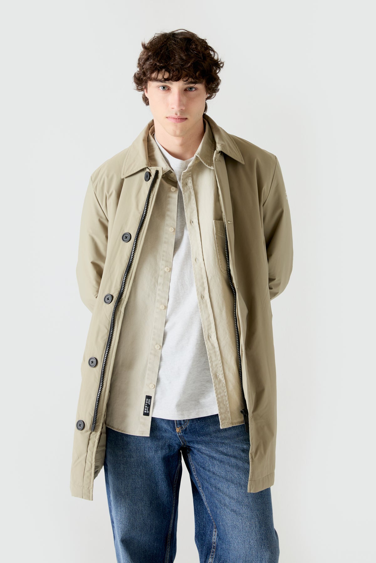 Gabardina HEAT/59 | Taupe
