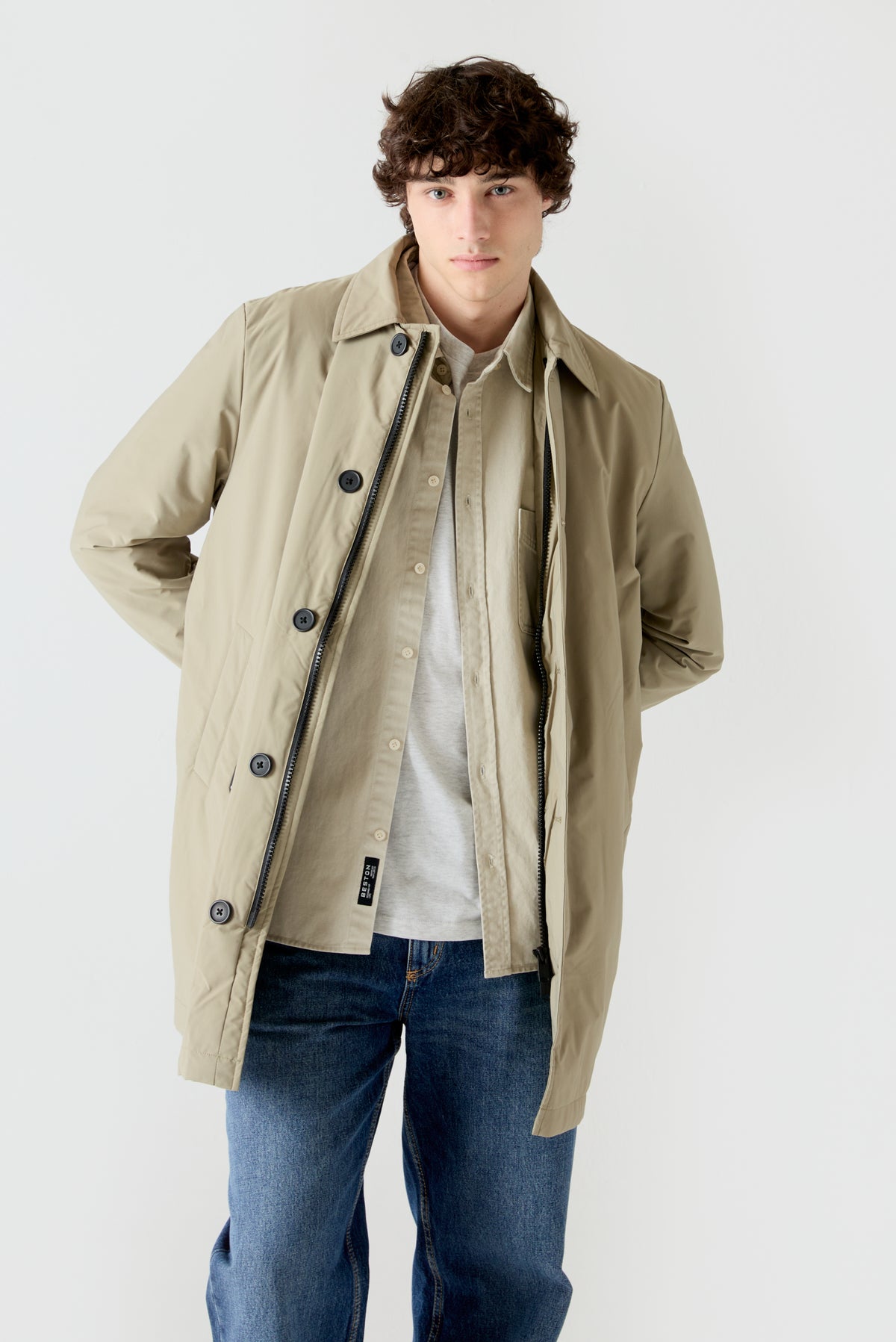 Gabardina HEAT/59 | Taupe