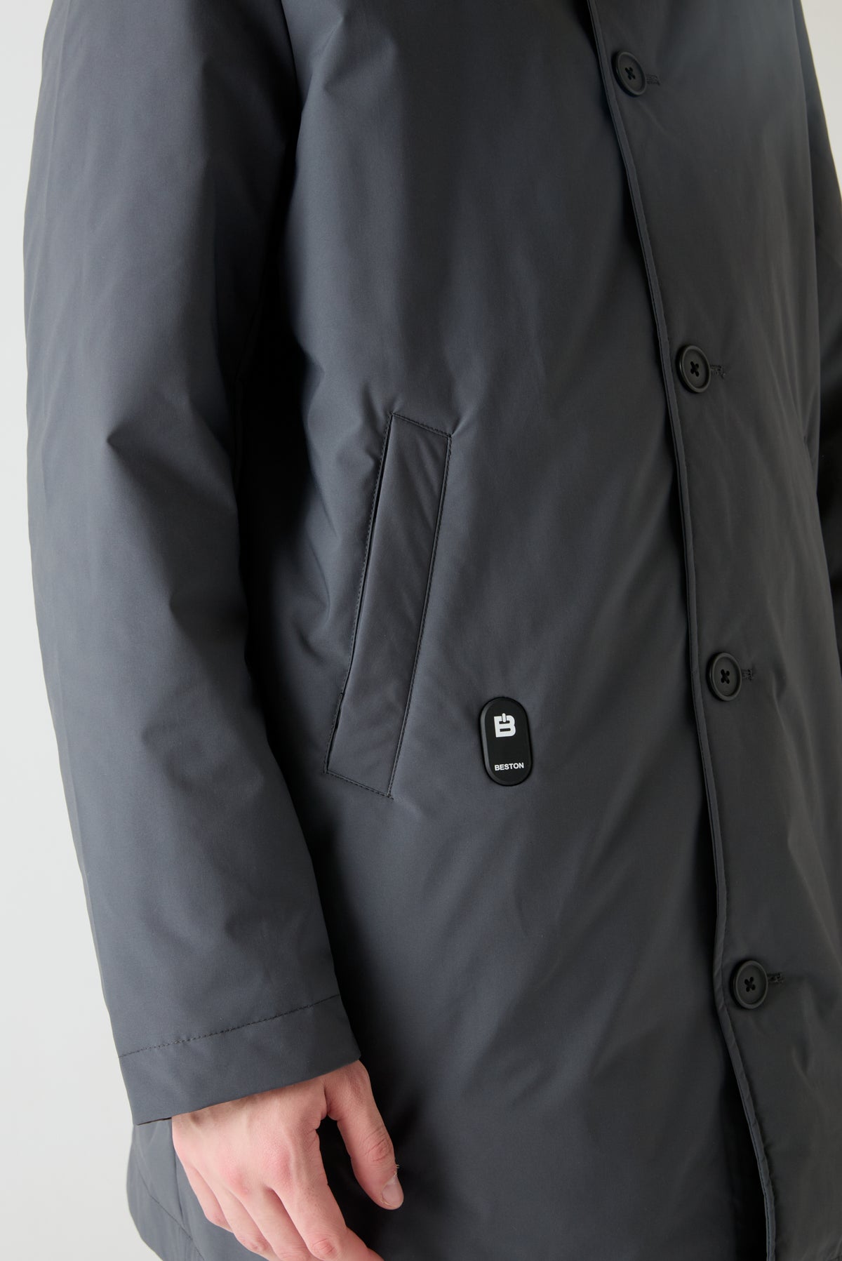 Gabardina HEAT/59 | Midnight Grey