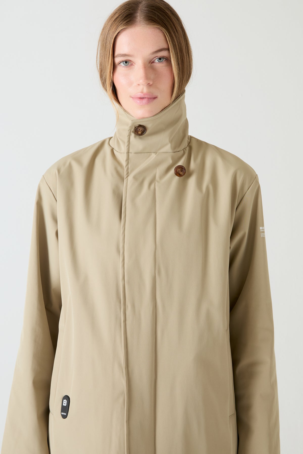 Gabardina HEAT/39 | Taupe