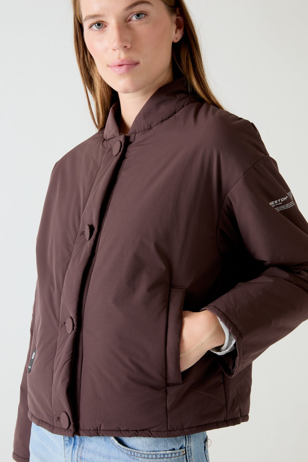 Chaqueta HEAT/44 | Plum Wine