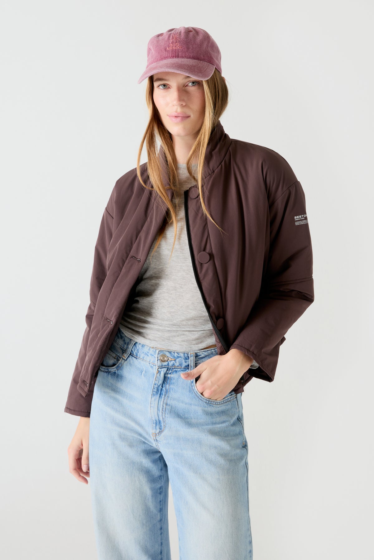 Chaqueta HEAT/44 | Plum Wine